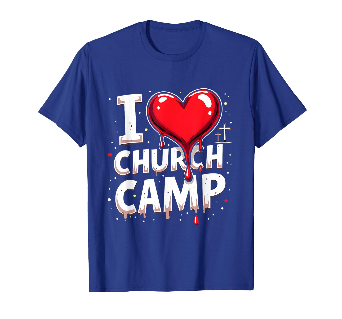 VBS Vacation Bible School I Love Church Camp Jesus VBS Crew T-Shirt