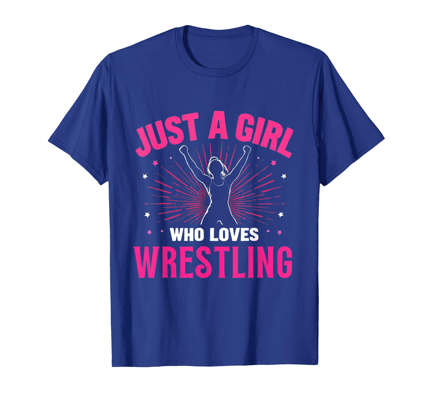 Just A Girl Who Loves Wrestling, Girls & Kids, Wrestler Girl T-Shirt