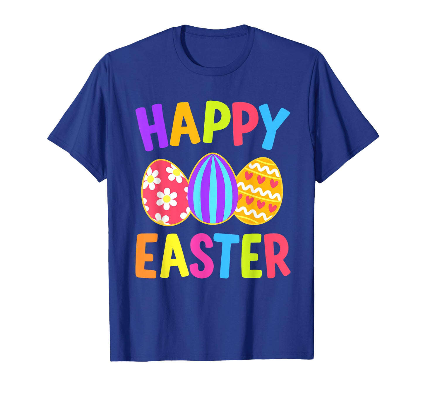 Happy easter day with colored eggs T-Shirt