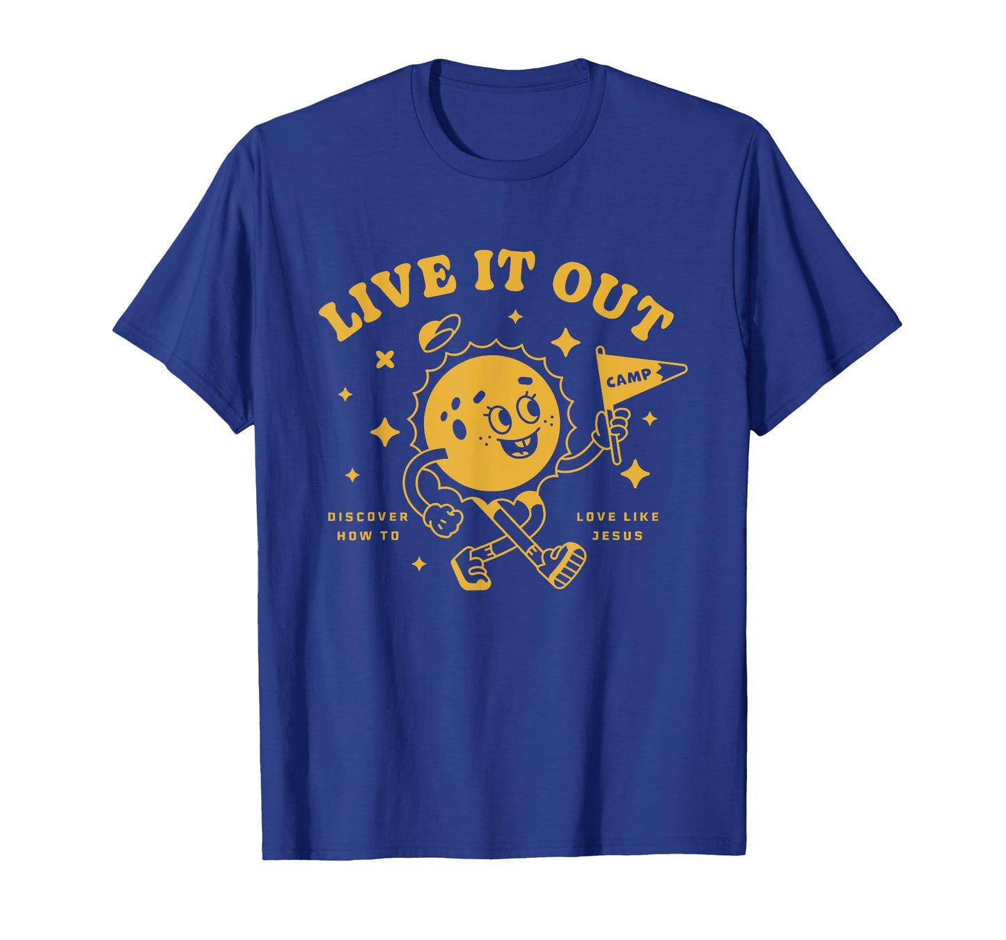 Live it Out VBS 2025 Bible School Christian Youth Camp T-Shirt