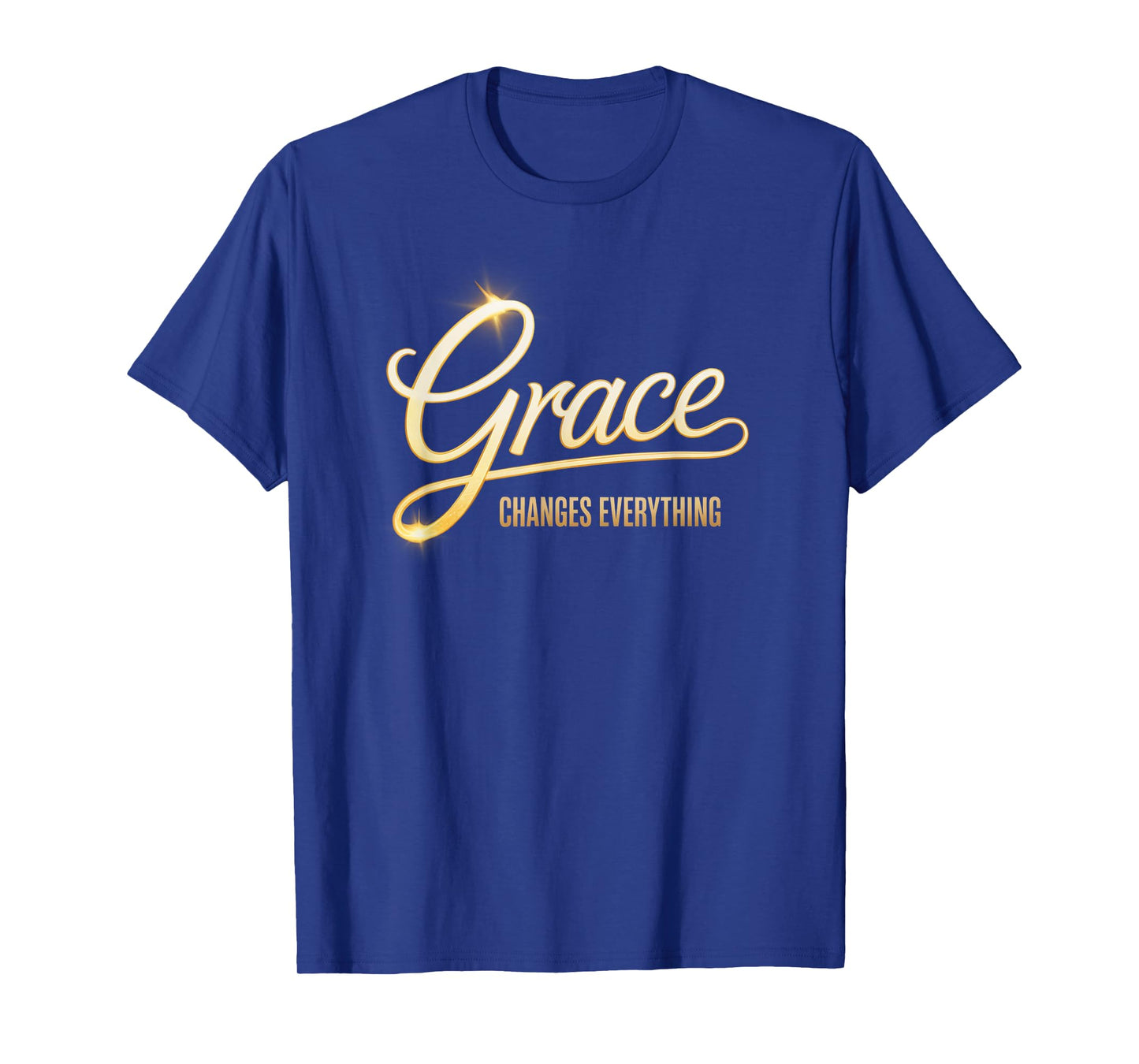 Grace Changes Everything Christian Faith Design T-Shirt