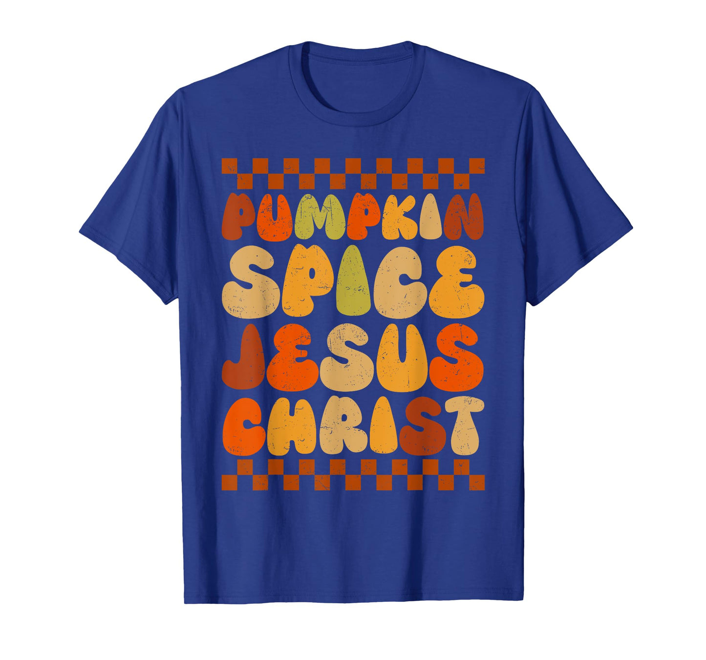 Pumpkin Spice Faith Inspired Autumn Season T-Shirt