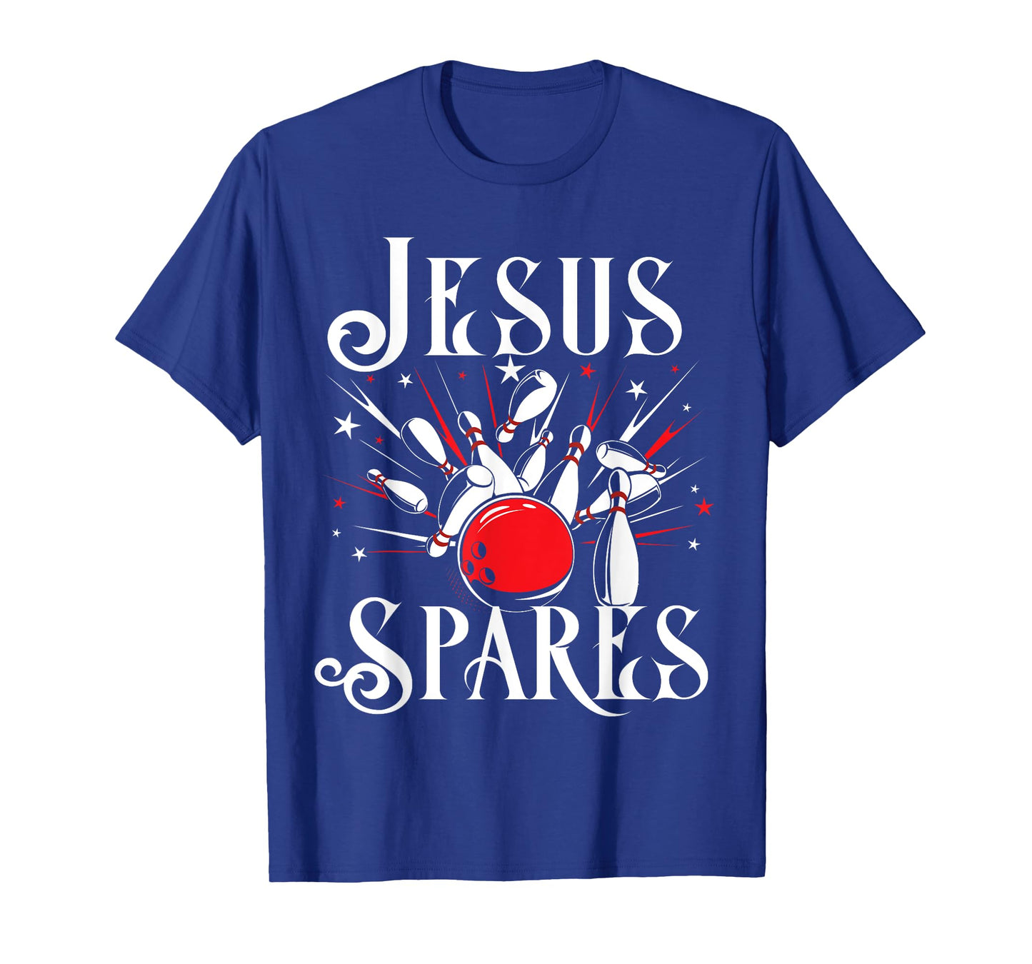 Jesus Spares T Shirt Funny Christian Bowling God Gift Idea T-Shirt