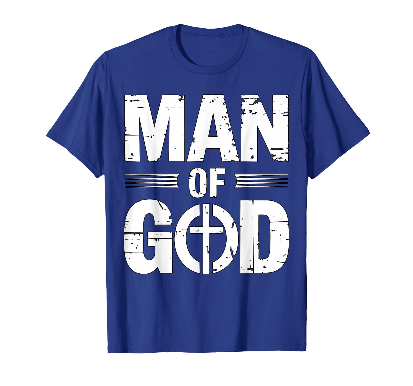 Man of God with Cross Religious Faith Christian T-Shirt