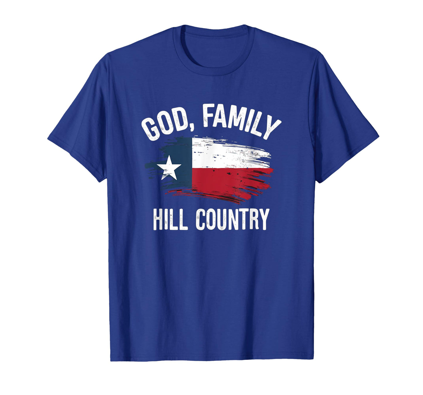 Praise God and Family in Hill Country Central Texas T-Shirt