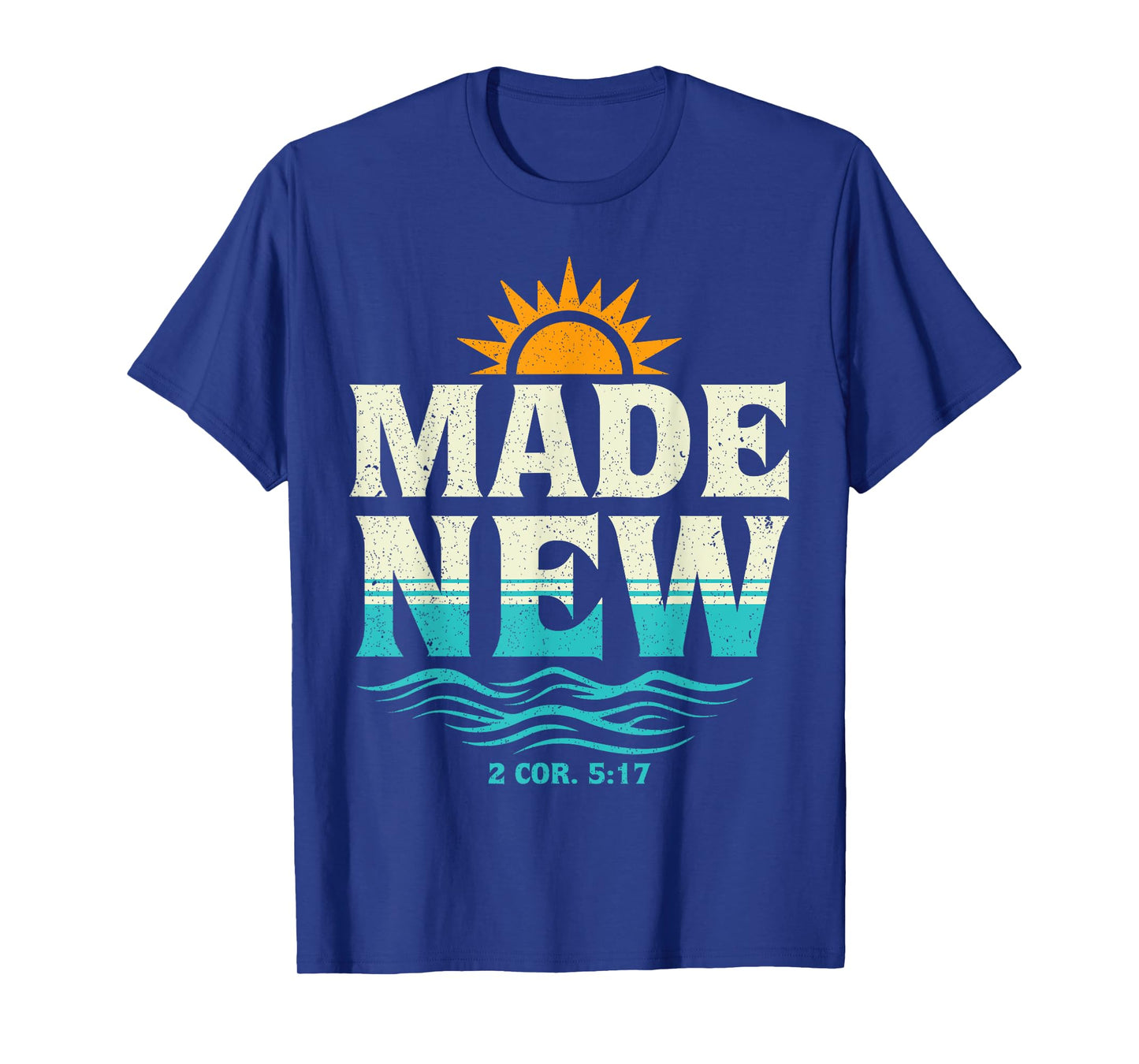 Made New Baptism Shirt Christian Shirts For Youth Baptized T-Shirt