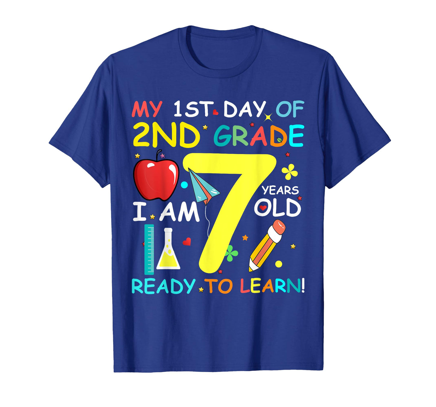 Back To School 2nd Grade Boys Girls First Day Of School T-Shirt