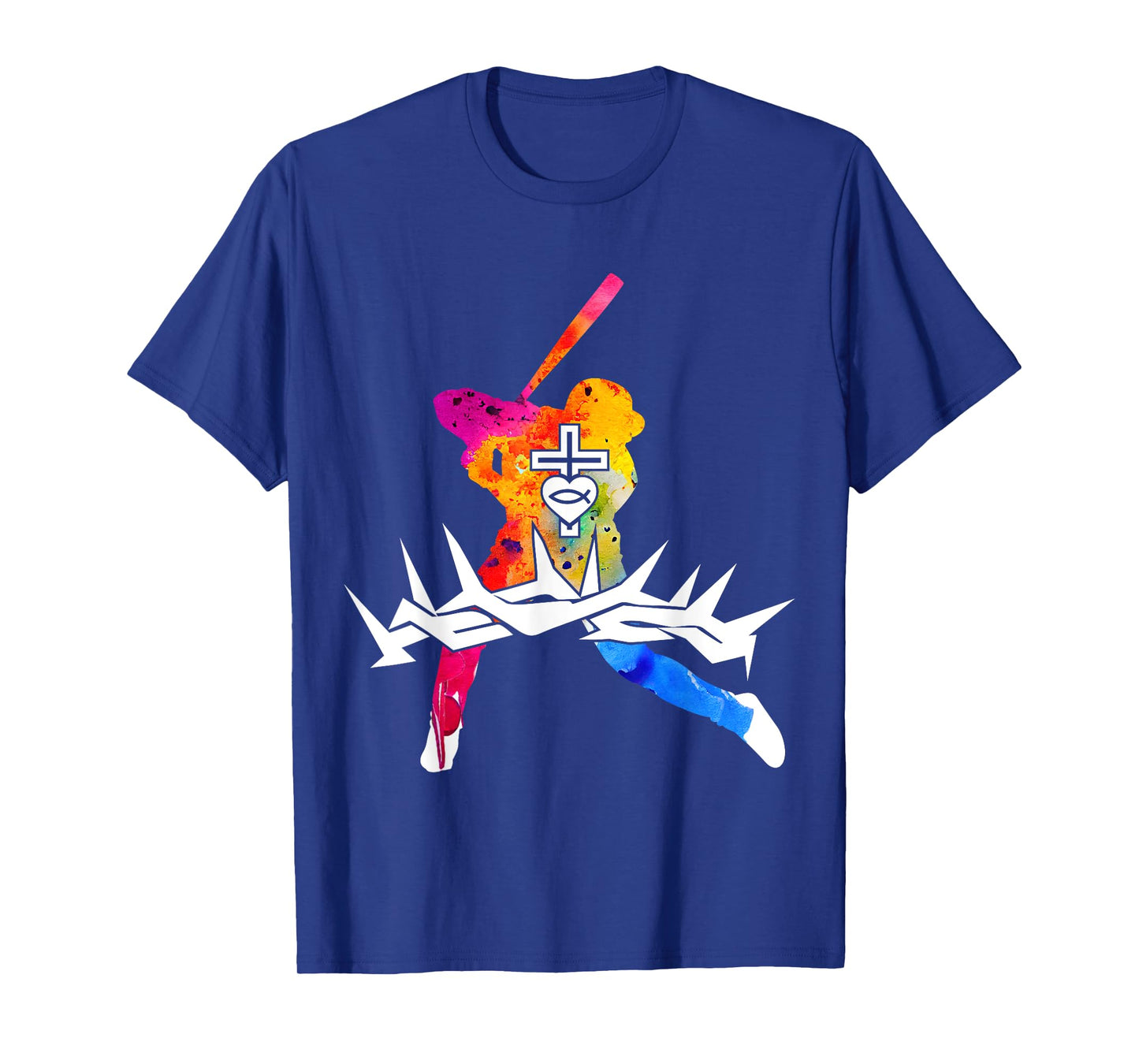 Religious Jesus Baseball Christian GOD Baseball T-Shirt