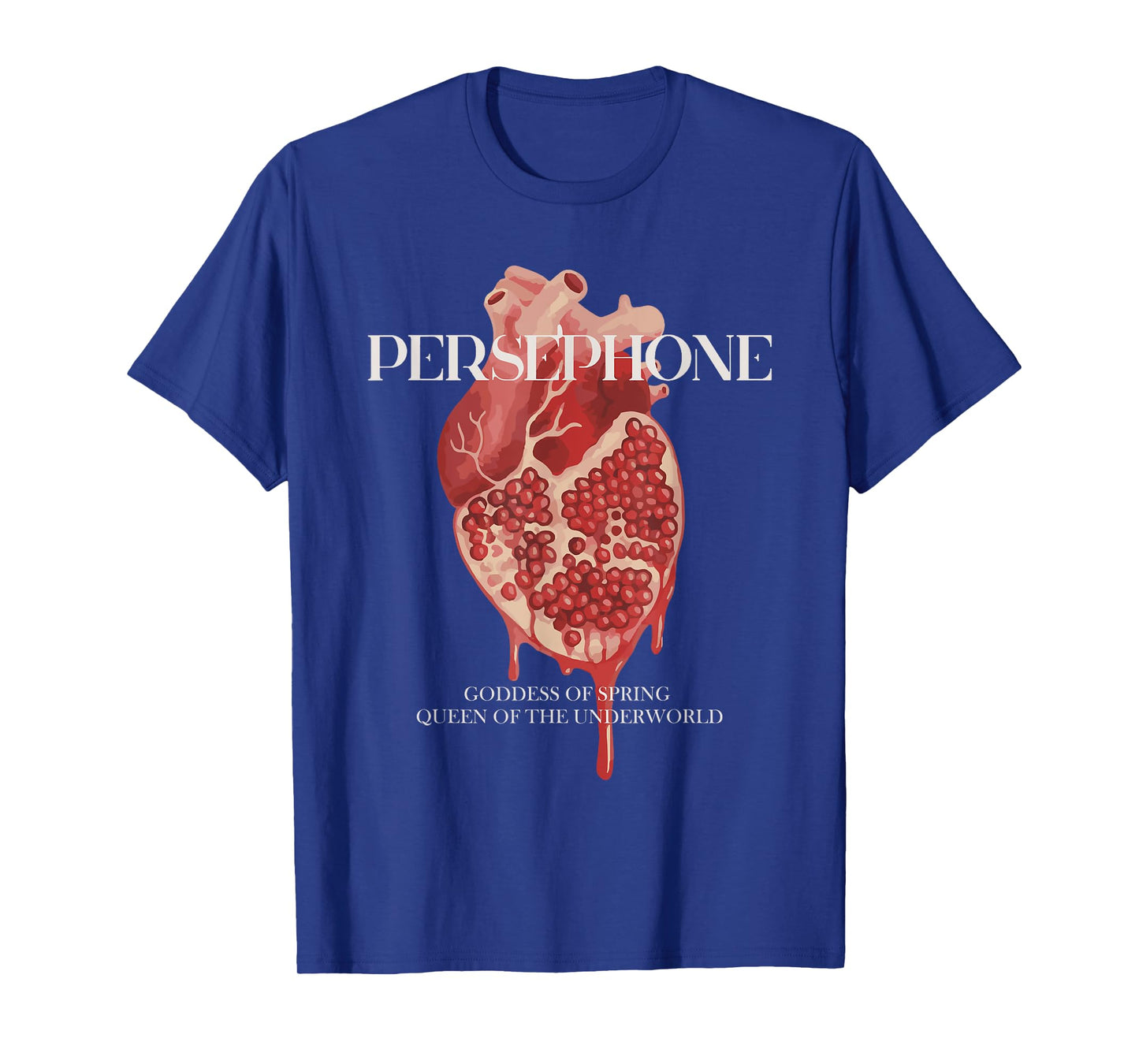 Persephone Pomegranate Queen of The Underworld Goddess T-Shirt