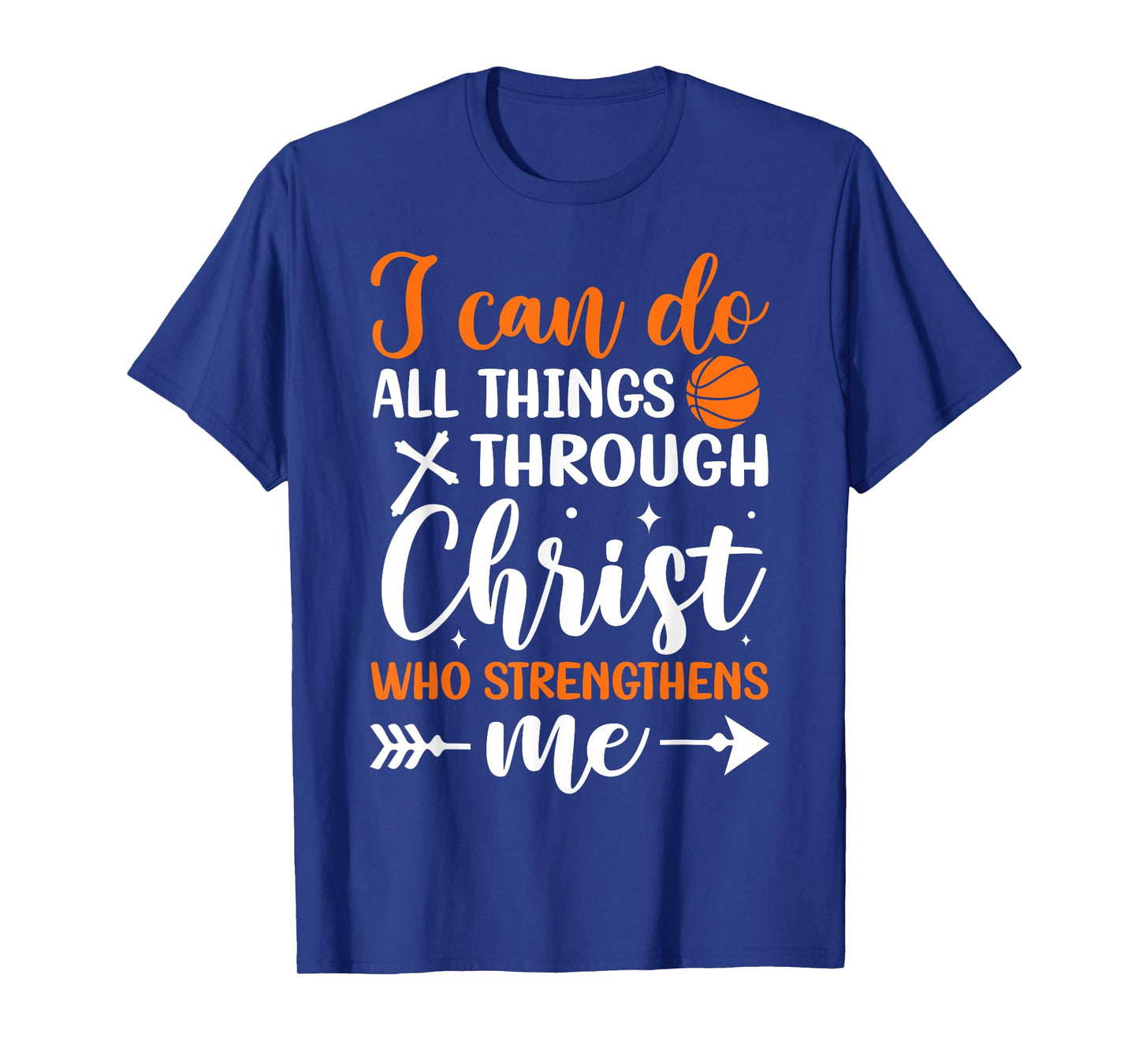 Christian Basketball Men Boys Kids Religious Gifts T-Shirt