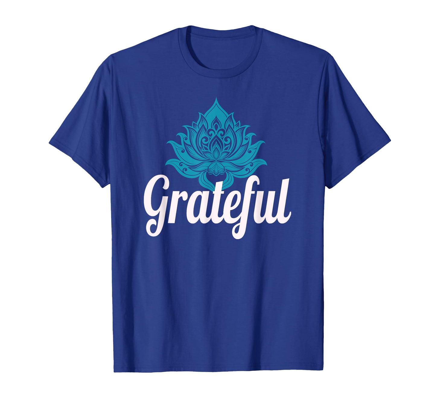 Grateful Blue Flower T-Shirt