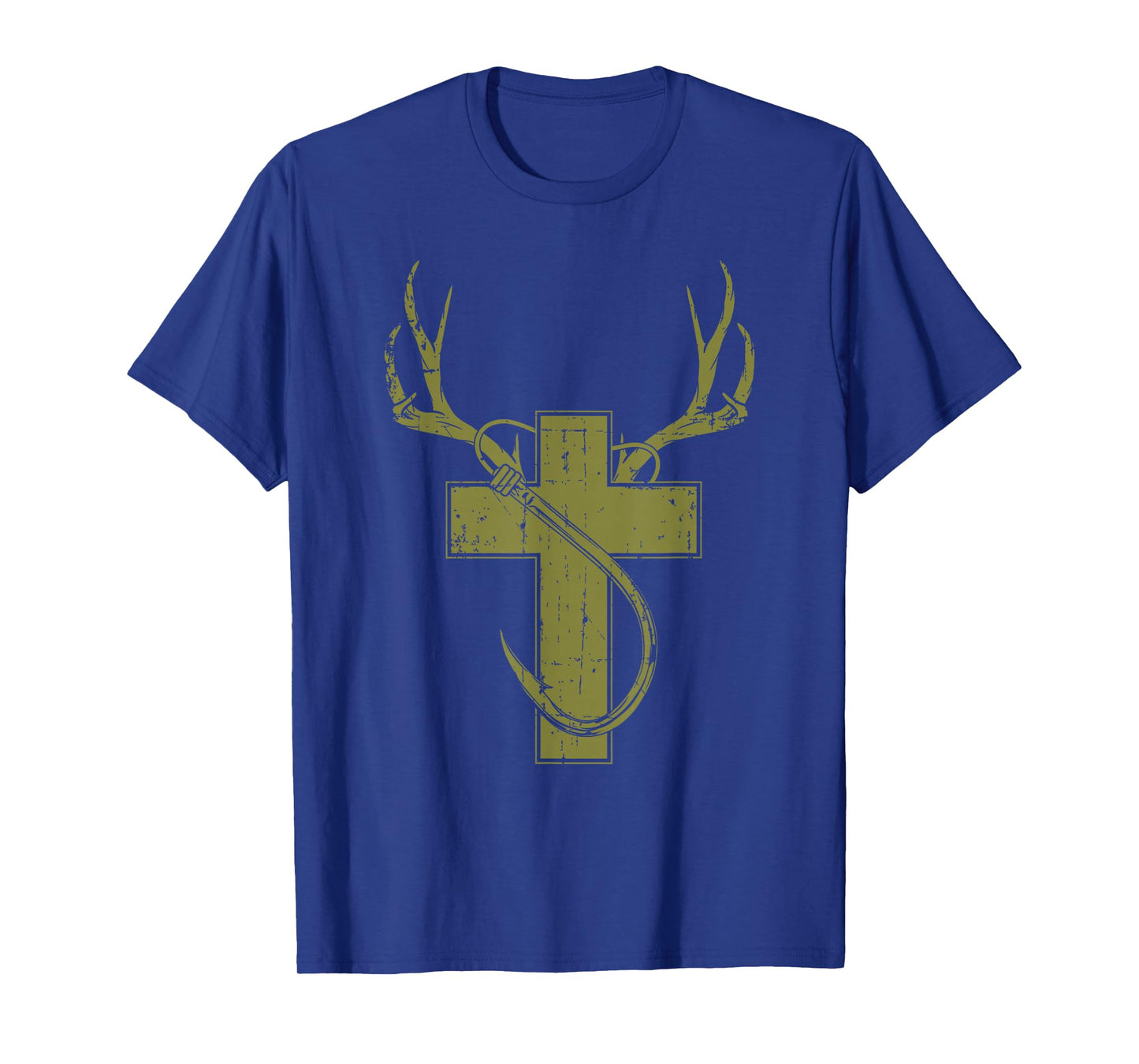 Funny Christian Hunting Fishing Lover Gift For Men And Women T-Shirt
