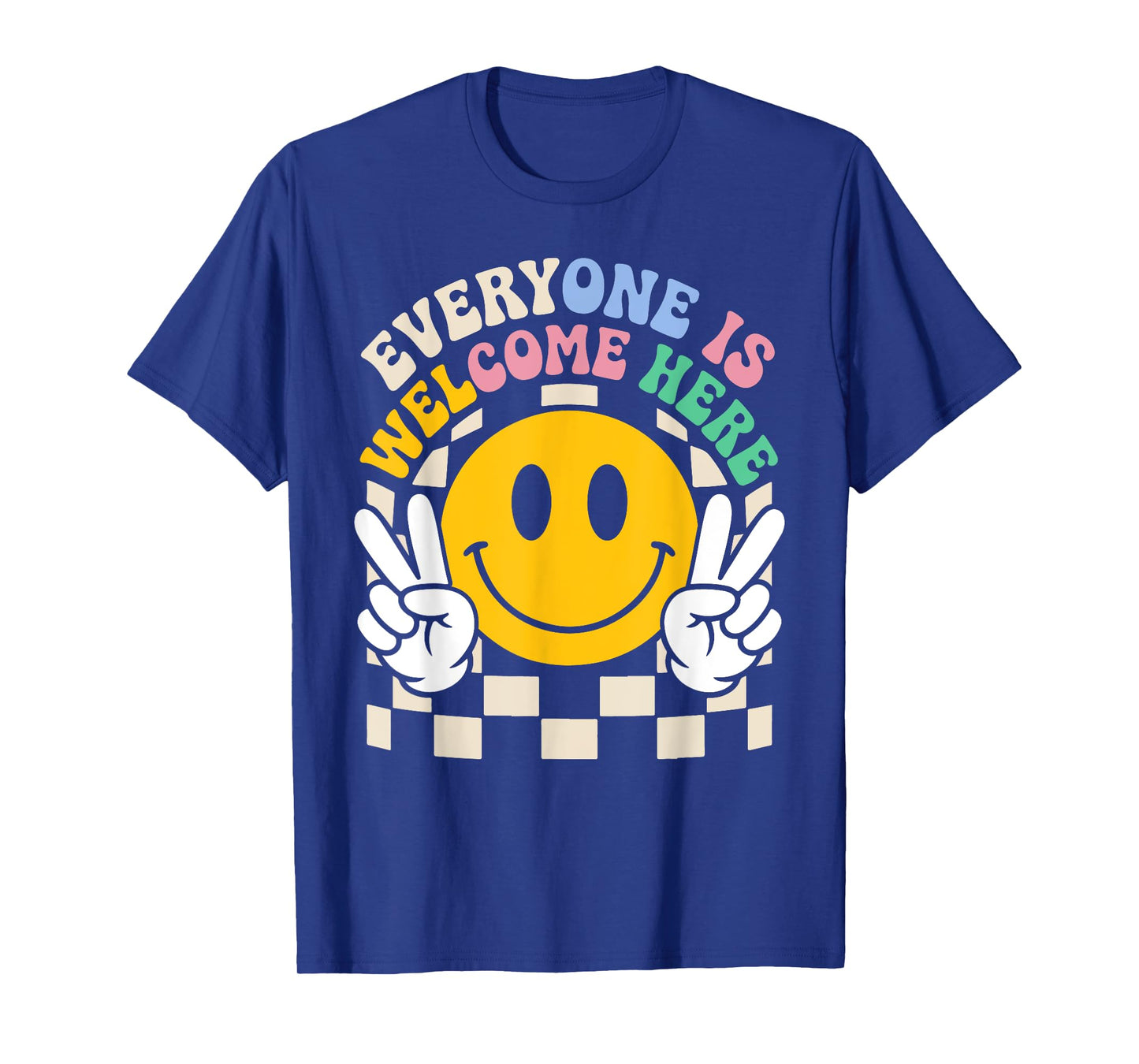 Everyone Is Welcome Here Idaho Teacher Inclusion Diversity T-Shirt