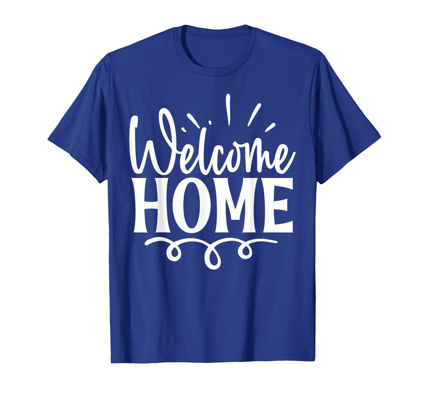 Welcome Home Cute Family Day T-Shirt, Small, Black