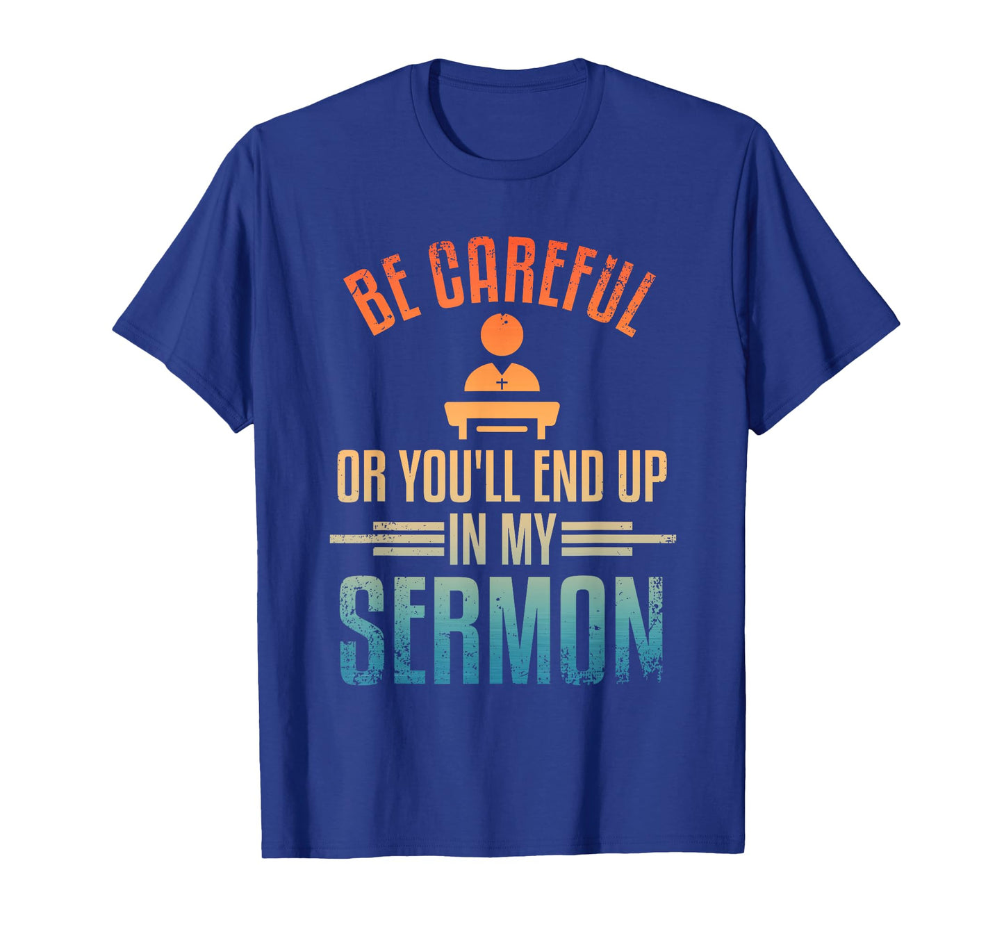 Pastor Art For Men Women Ordained Minister Clergy Sermon T-Shirt