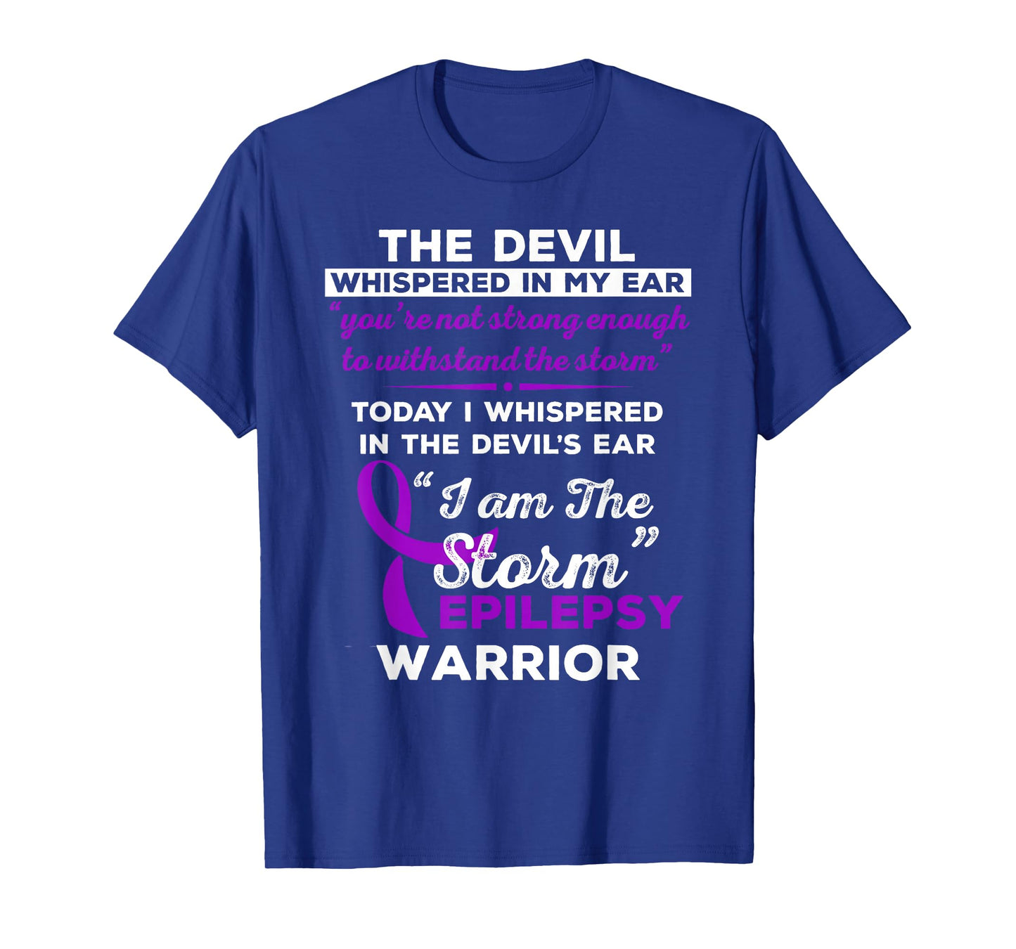 I Am the Storm Epilepsy Warrior T-Shirt T-Shirt