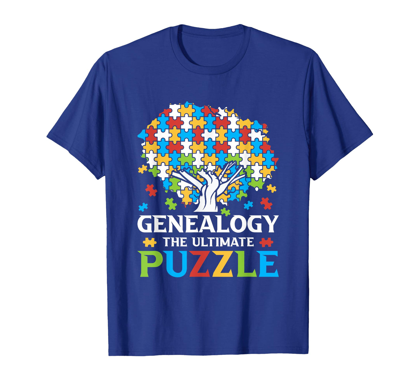 Genealogy The Ultimate Puzzle - Family History Ancestry T-Shirt
