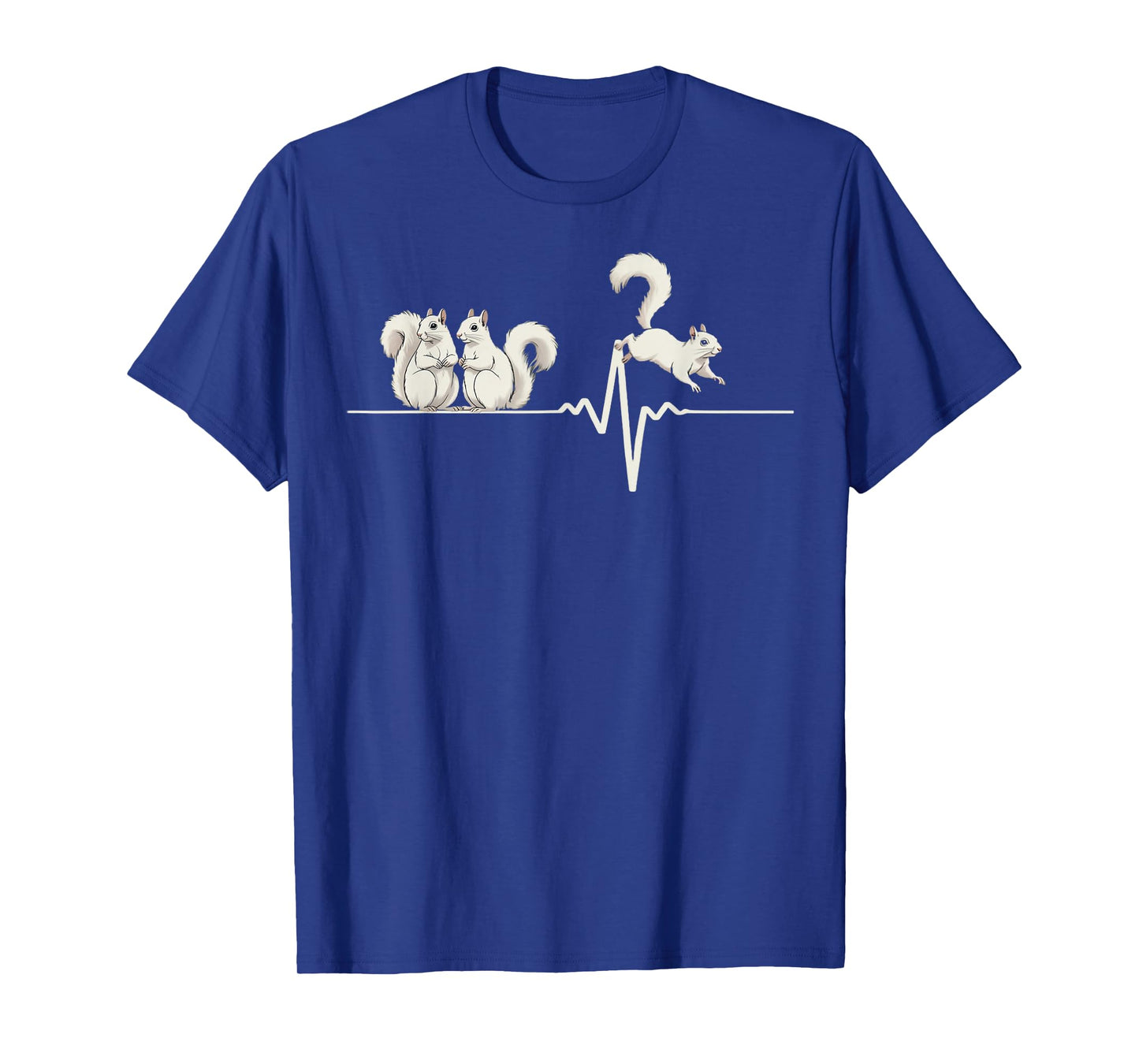 Heartbeat Squirrel Forest Animal Pet Cute Squirrel T-Shirt