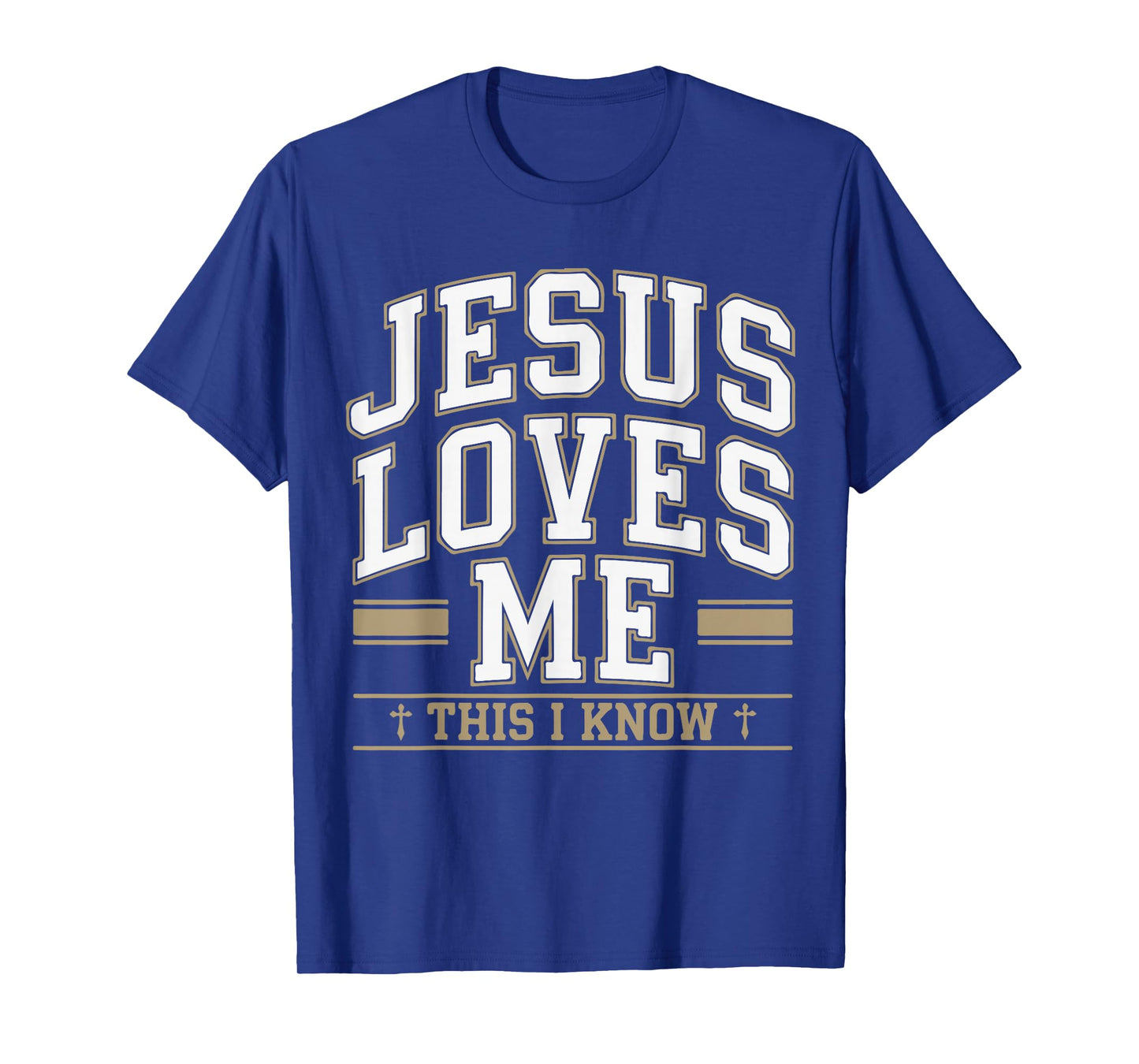Jesus Loves Me This I Know Christian Faith Gift Bible Verse T-Shirt