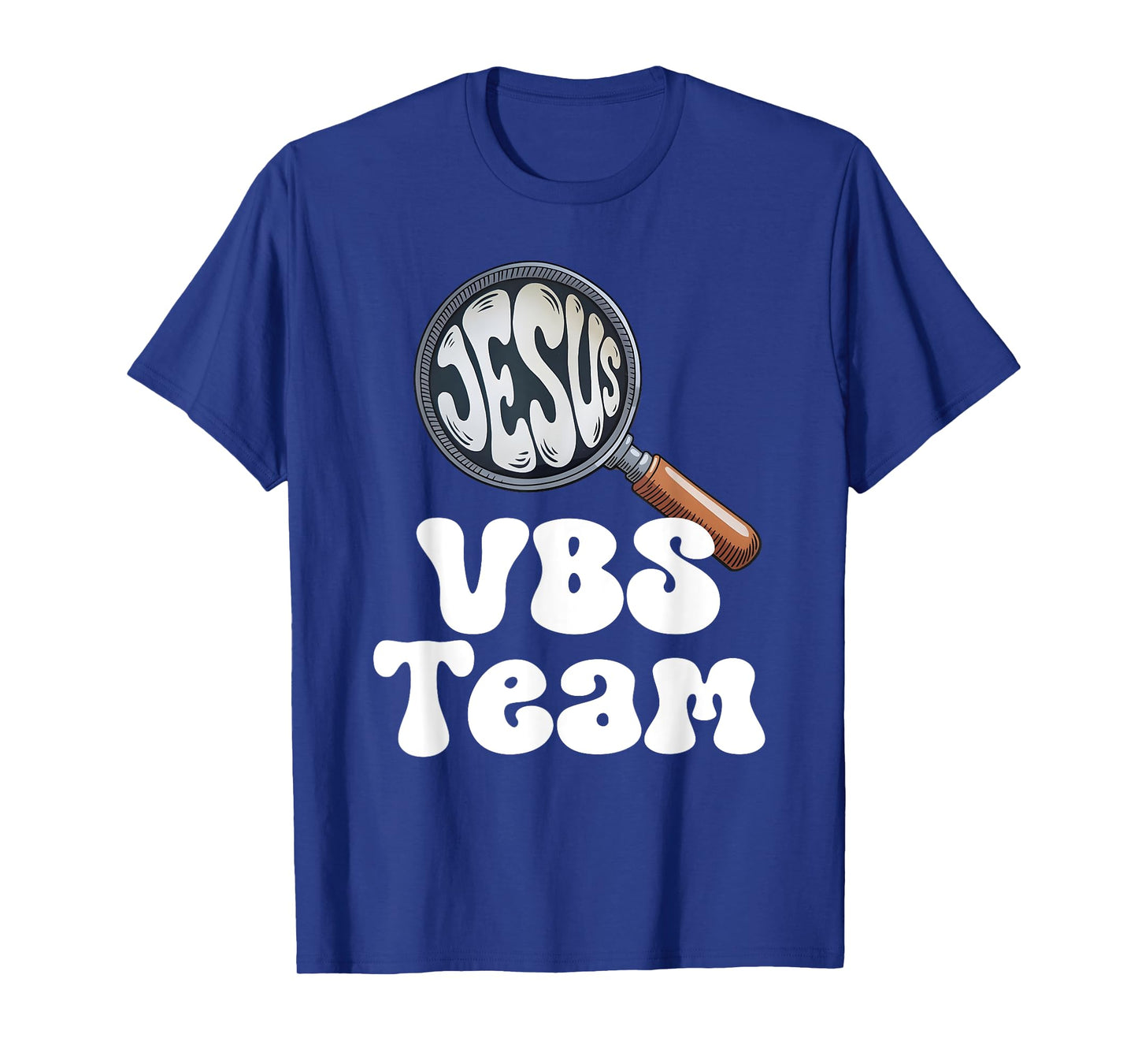 VBS 2025 Vacation Bible School VBS Team Hand Lens T-Shirt