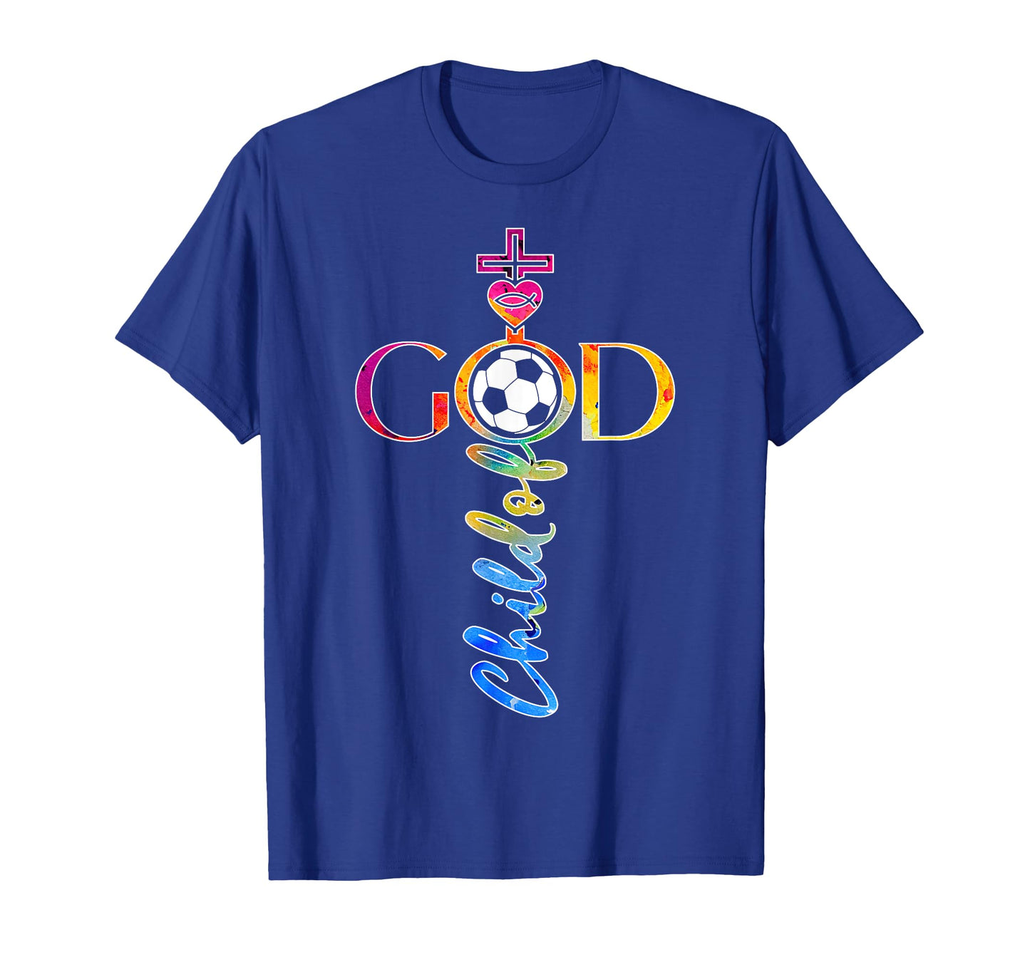 RELIGIOUS JESUS SOCCER CHILD OF GOD SOCCER T-Shirt