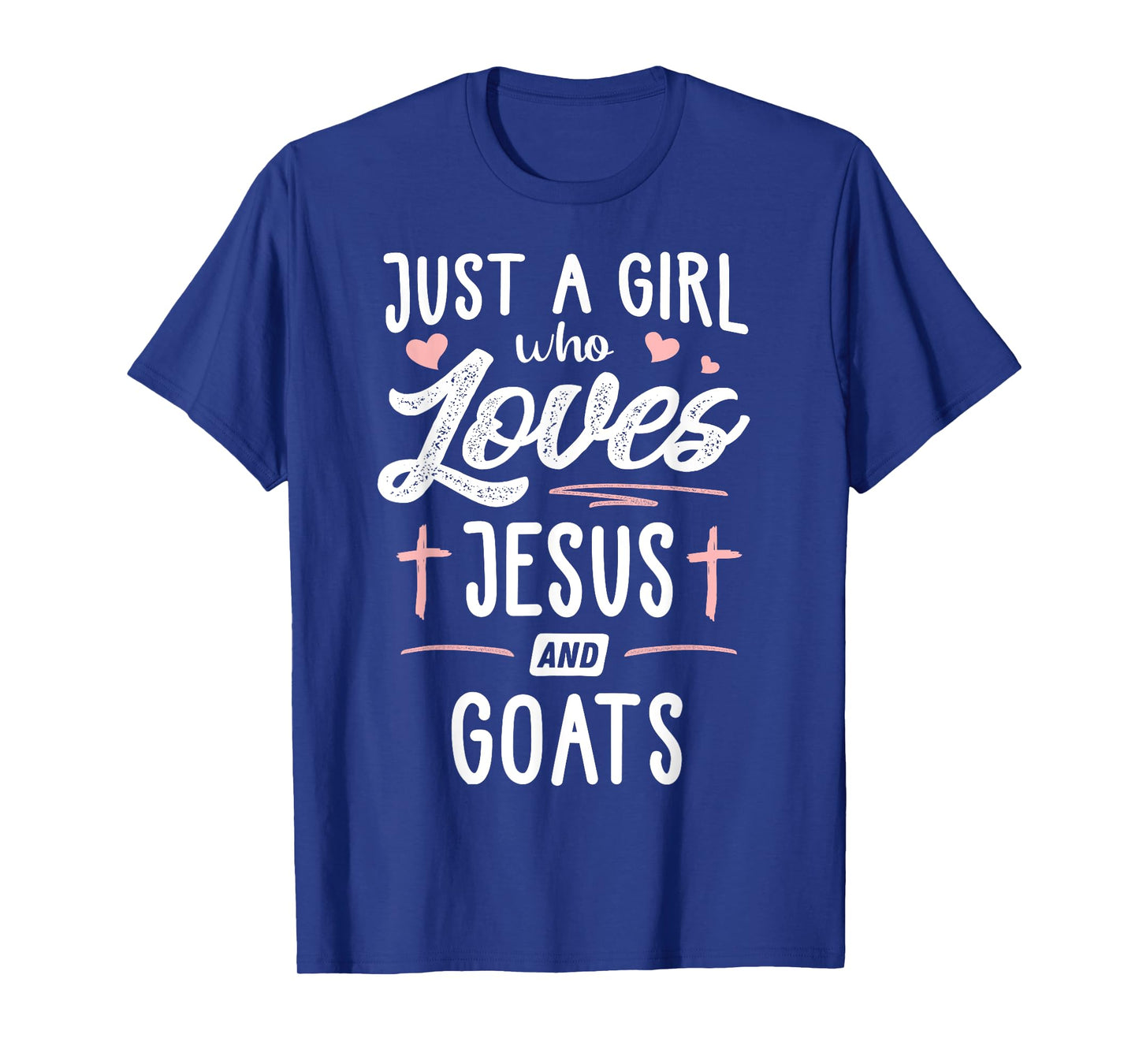 Just A Girl Who Loves Jesus And Goats Women T-Shirt