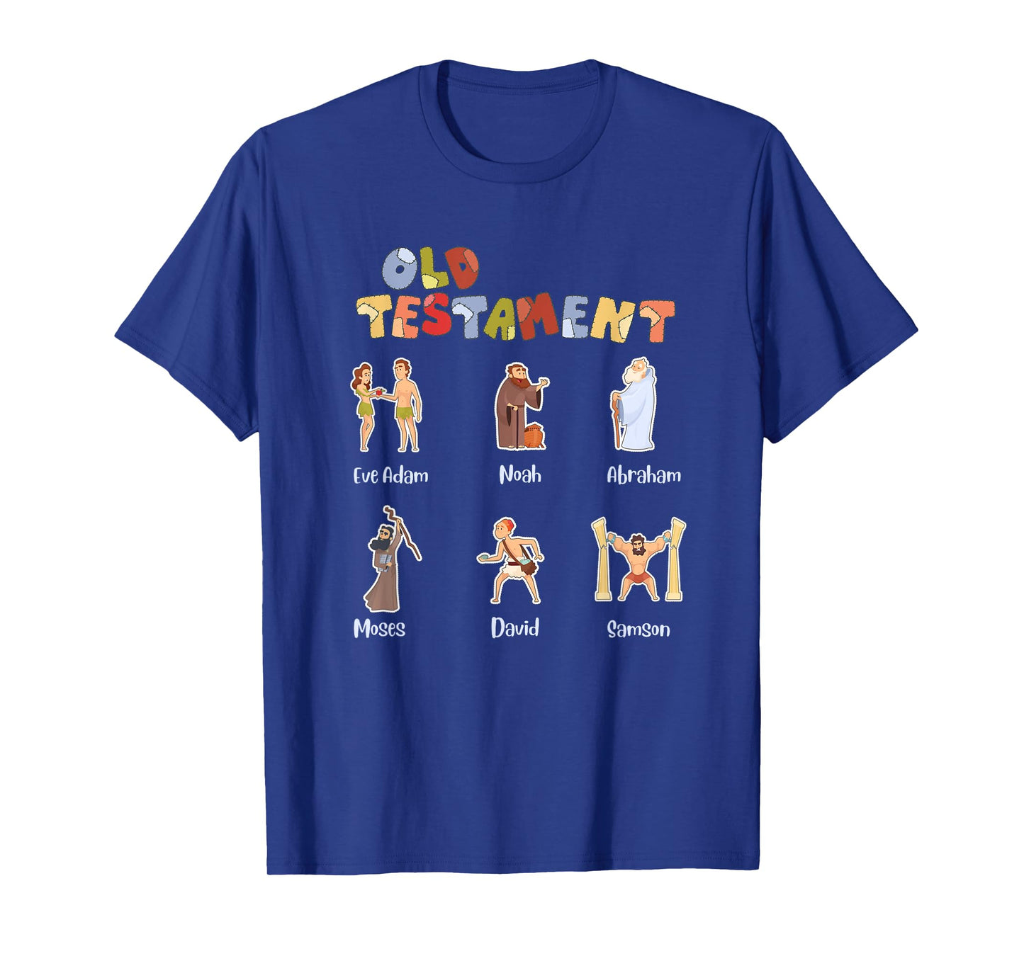 Christian Old Testament Verse Shirt Bible Characters T-Shirt