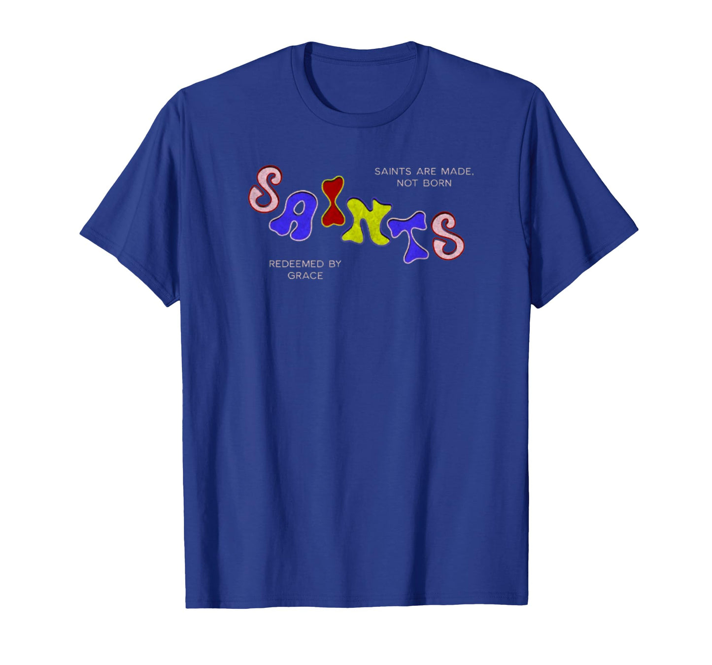 Saints Christian Jesus God Vintage Unisex Streetwear Graphic T-Shirt