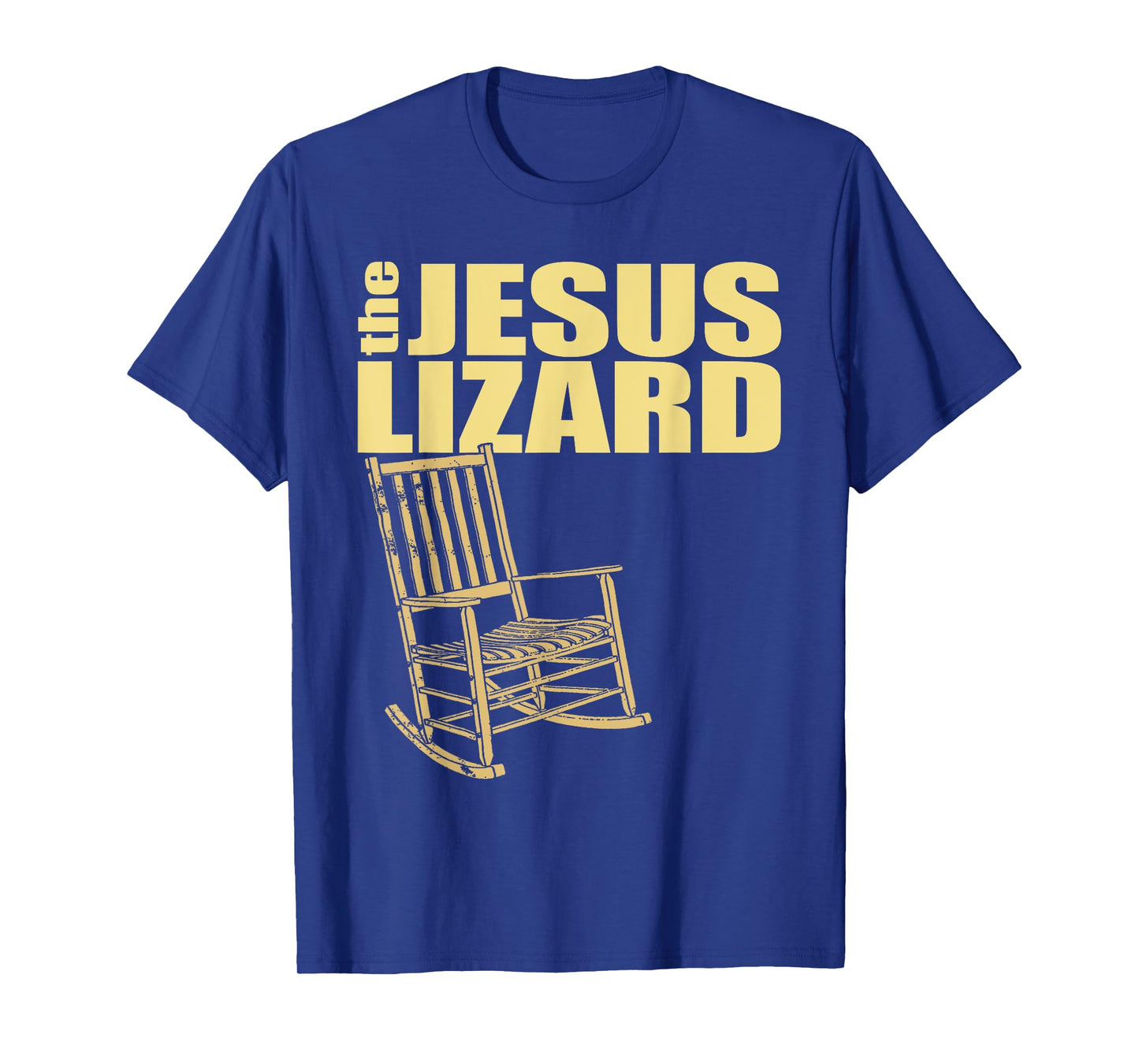 The Jesus Lizard Funny Chair Saying Christian Faith Music T-Shirt
