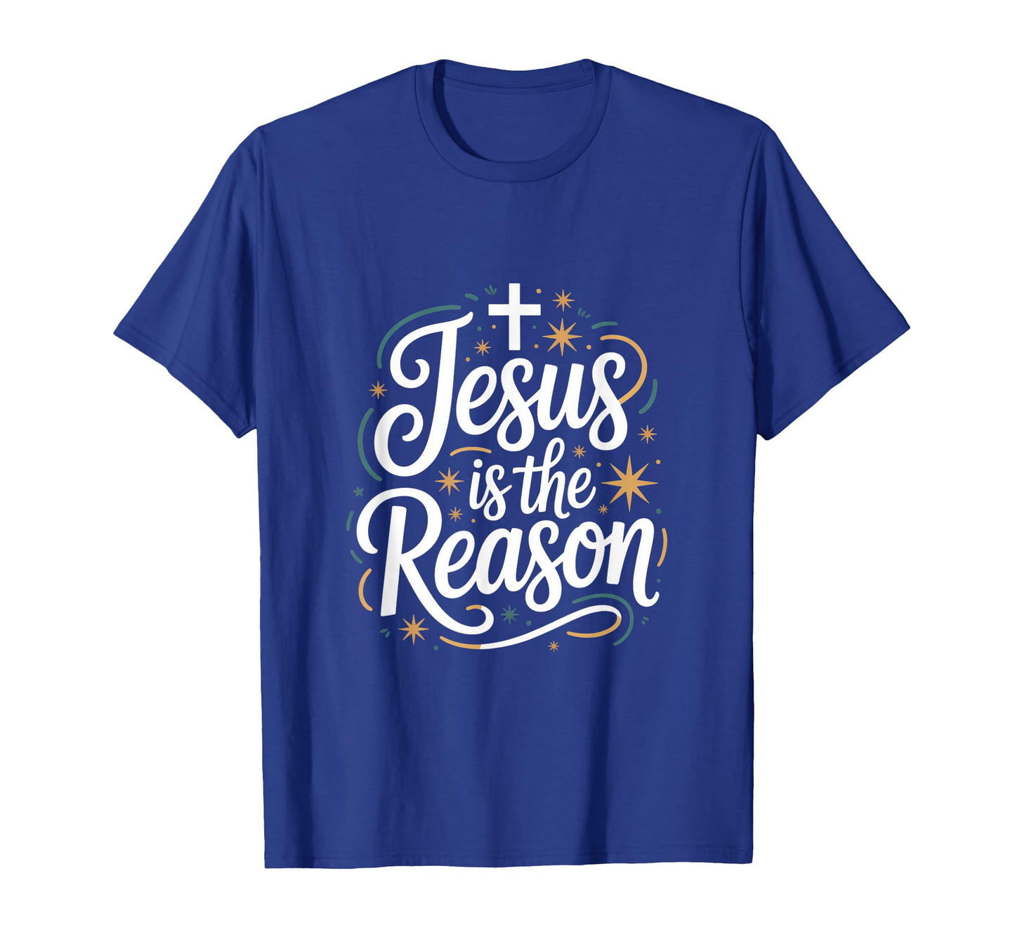 Jesus is The Reason Christian Christmas Faith T-Shirt
