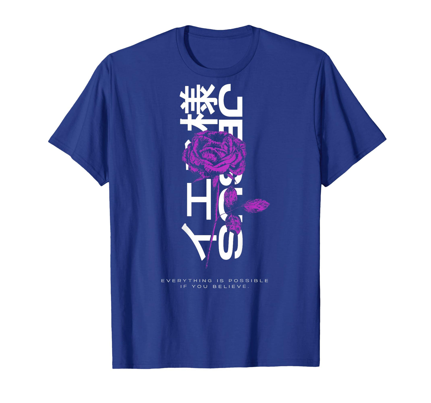 Y2K Jesus Faith Graphic Backprint Streetwear T-Shirt