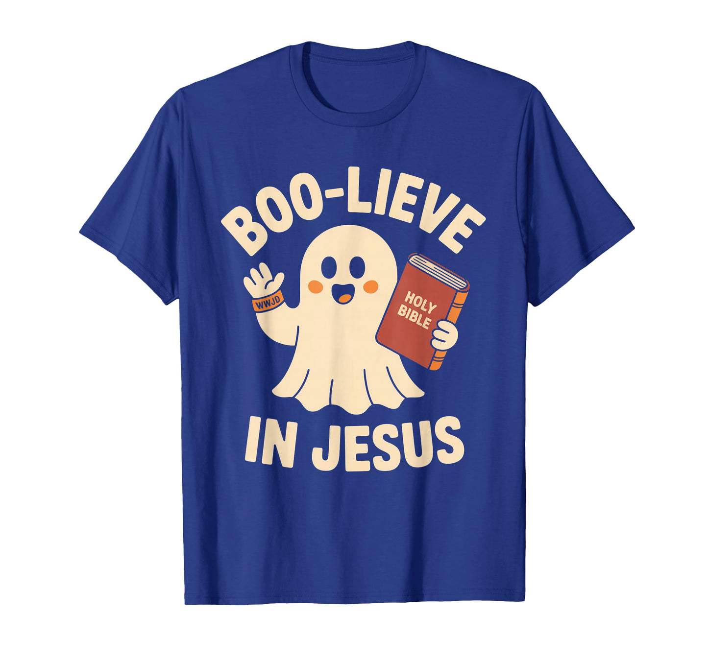 Boo-Lieve in Jesus - Christian Halloween Christianity T-Shirt
