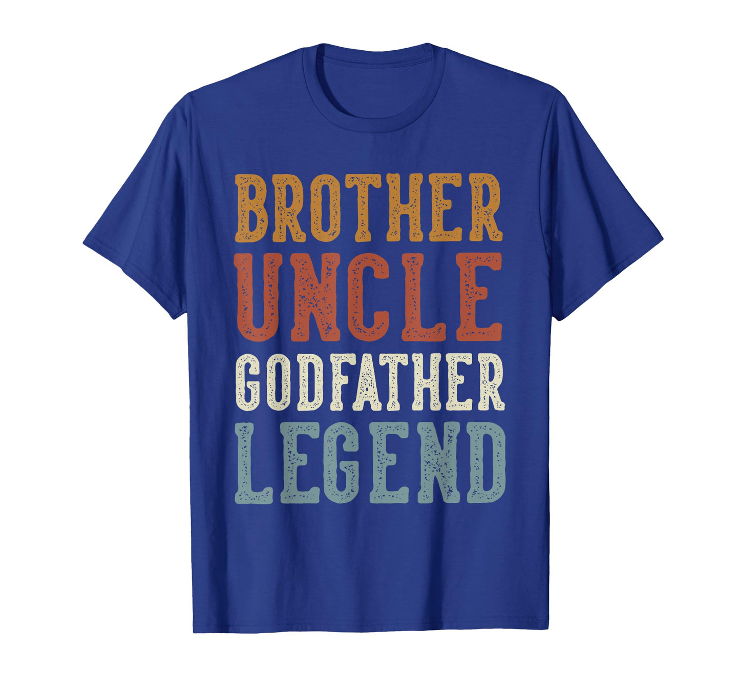 Brother Uncle Godfather Legend - Classic Retro Distressed T-Shirt