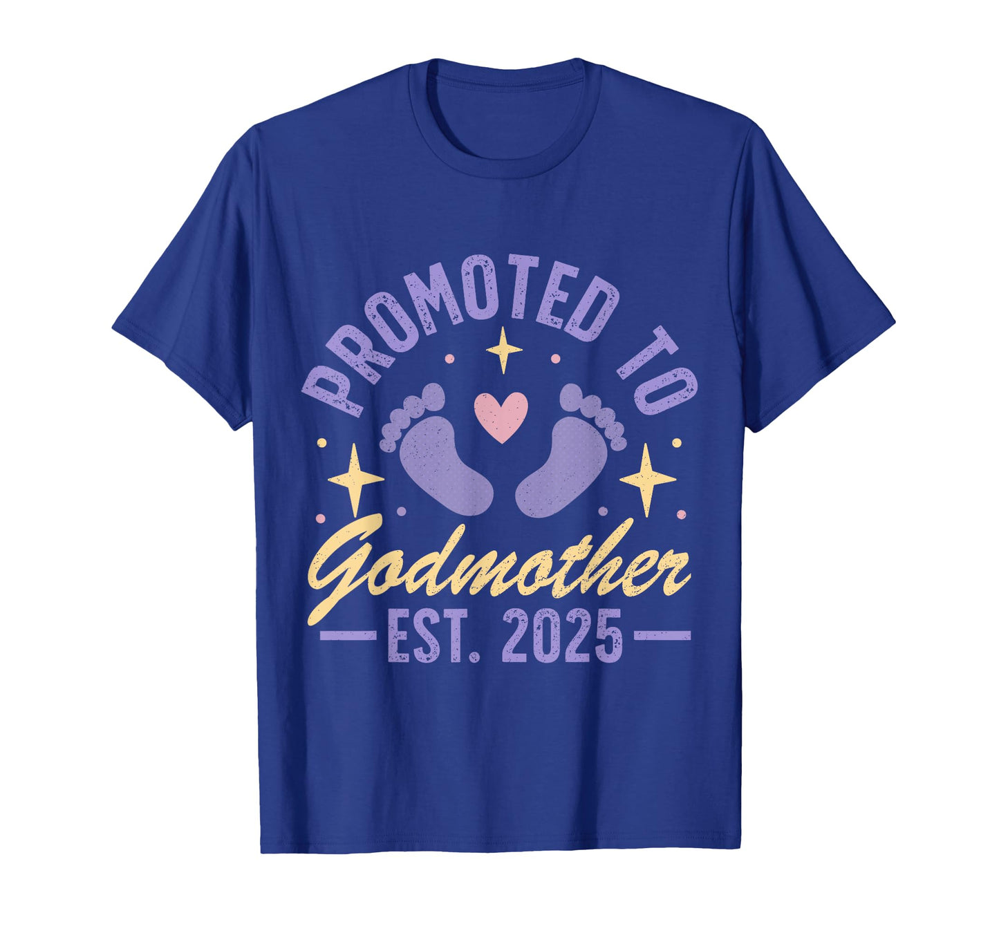 Promoted To Godmother 2025 T-Shirt