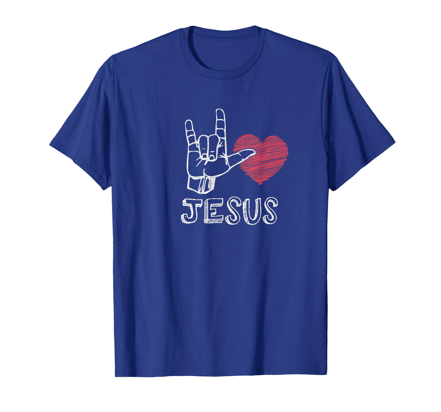 I Love Jesus, Sign Language Christians T-Shirt