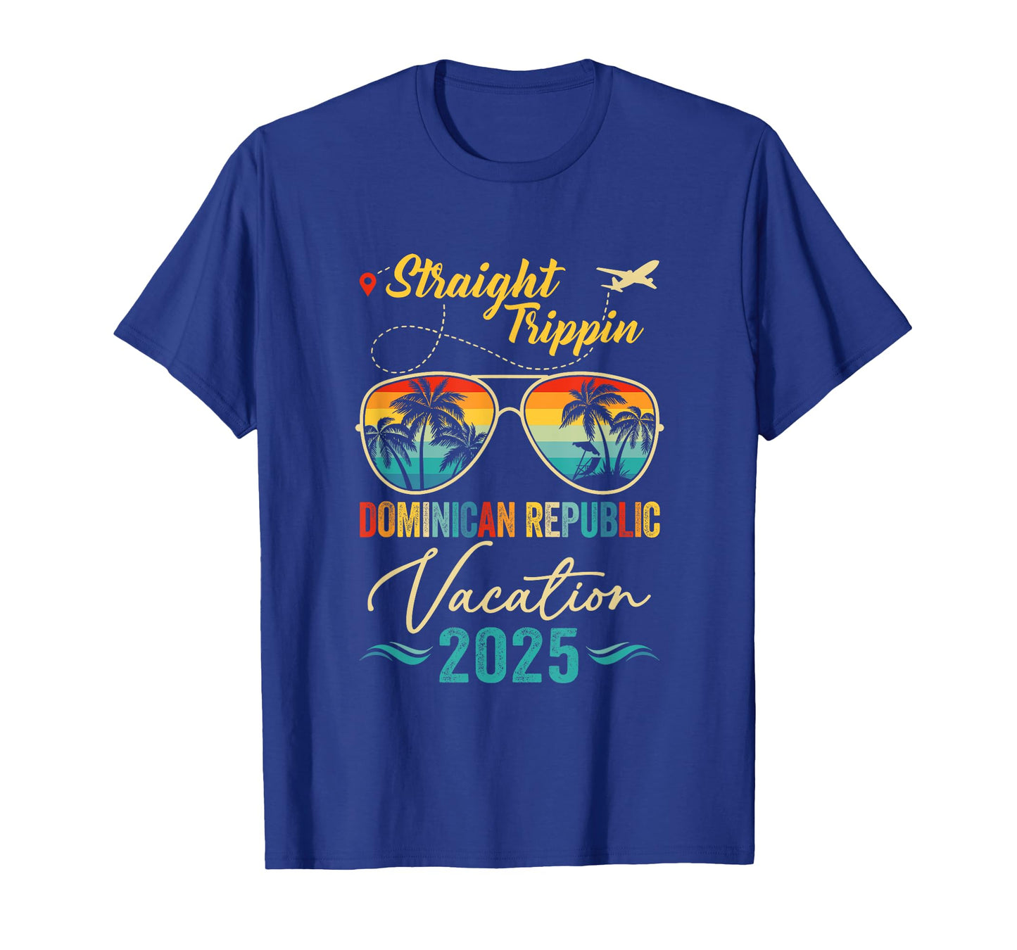 Straight Trippin Dominican Republic 2025 Family Summer T-Shirt