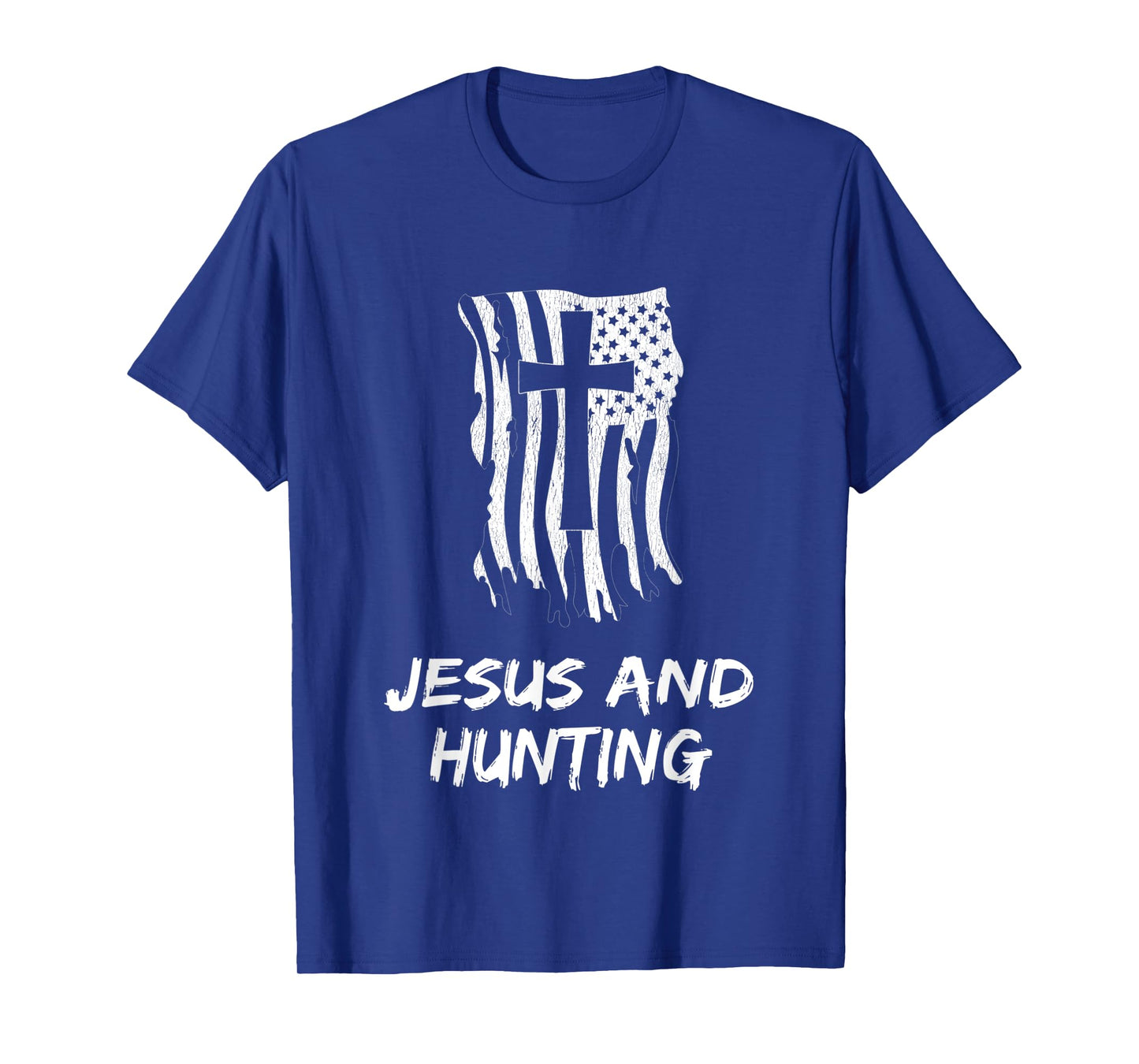 Jesus and Hunting Design for Christian Hunters Design T-Shirt