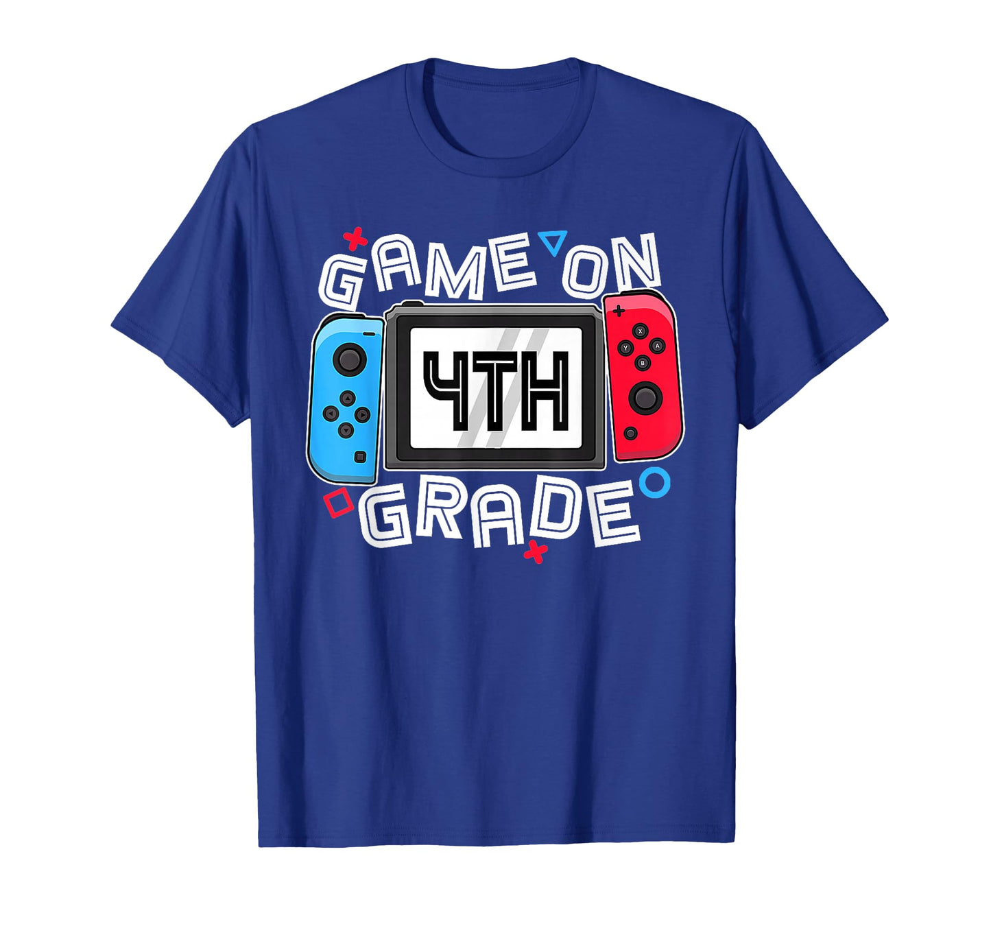 Gamer Back To School Funny Game On 4th Grade Kids Boys T-Shirt