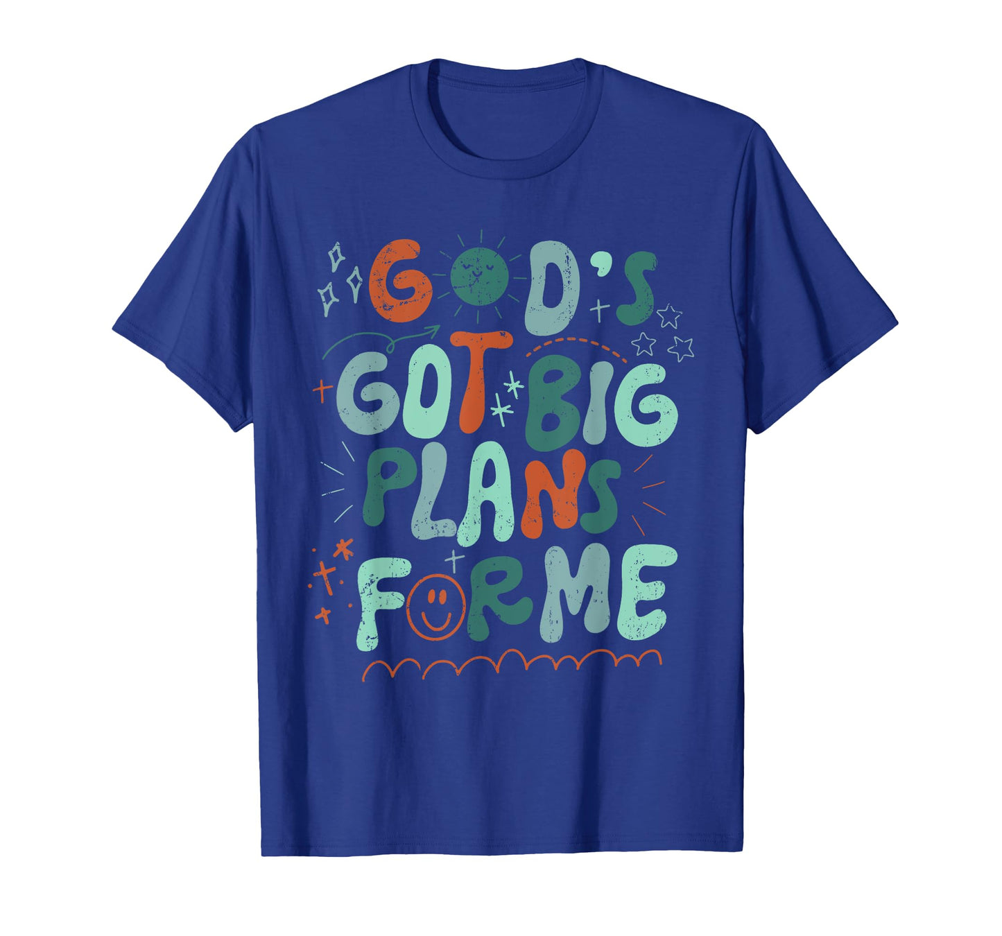 God's Got Big Plans For Me Religious Christian Prayer Gifts T-Shirt