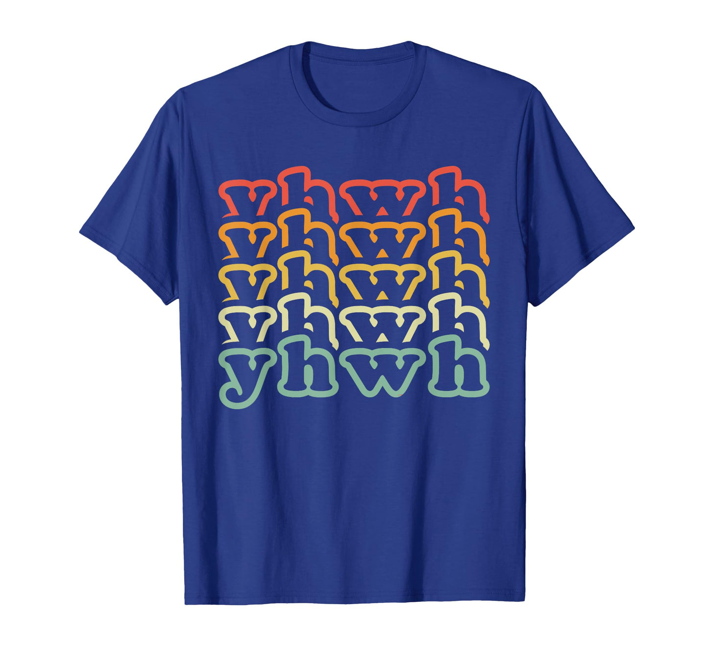 Yahweh Retro Christian Faith Believer Hebrew YHWH Yahweh T-Shirt