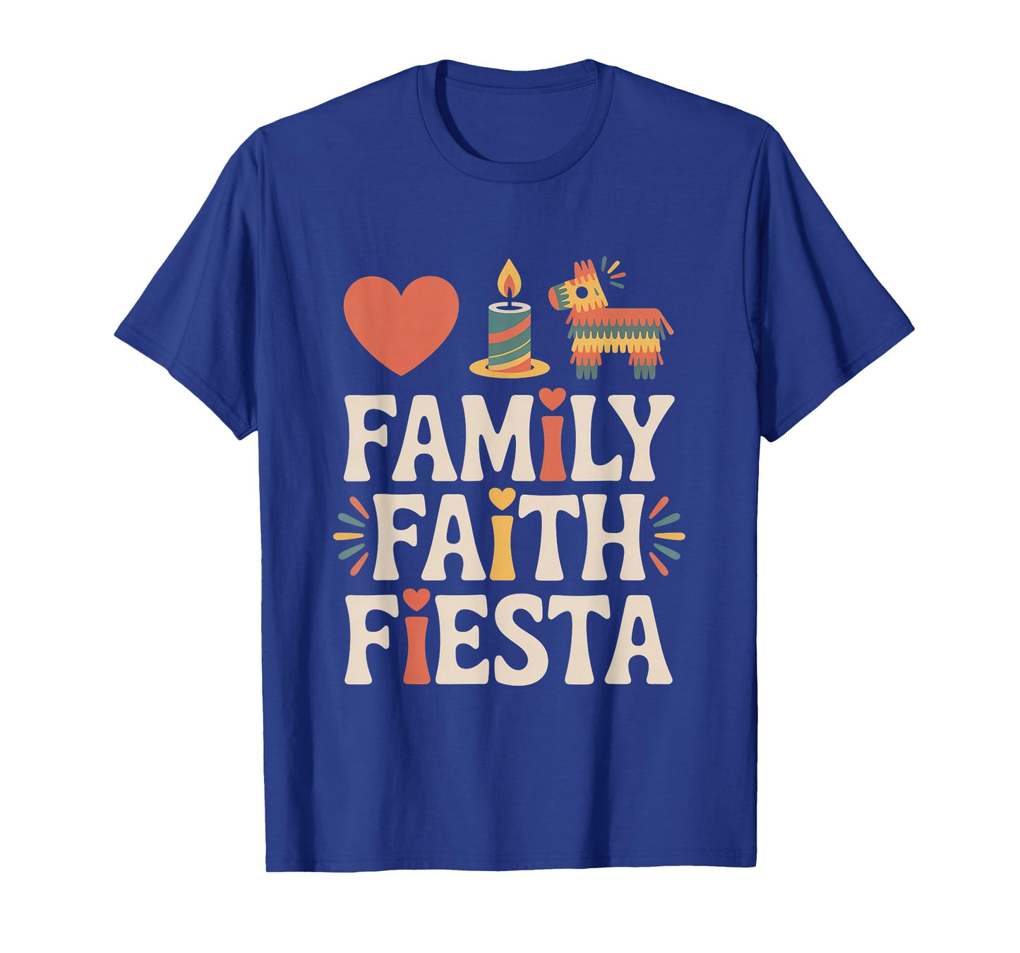 Family Faith Fiesta Hispanic Heritage Month T-Shirt