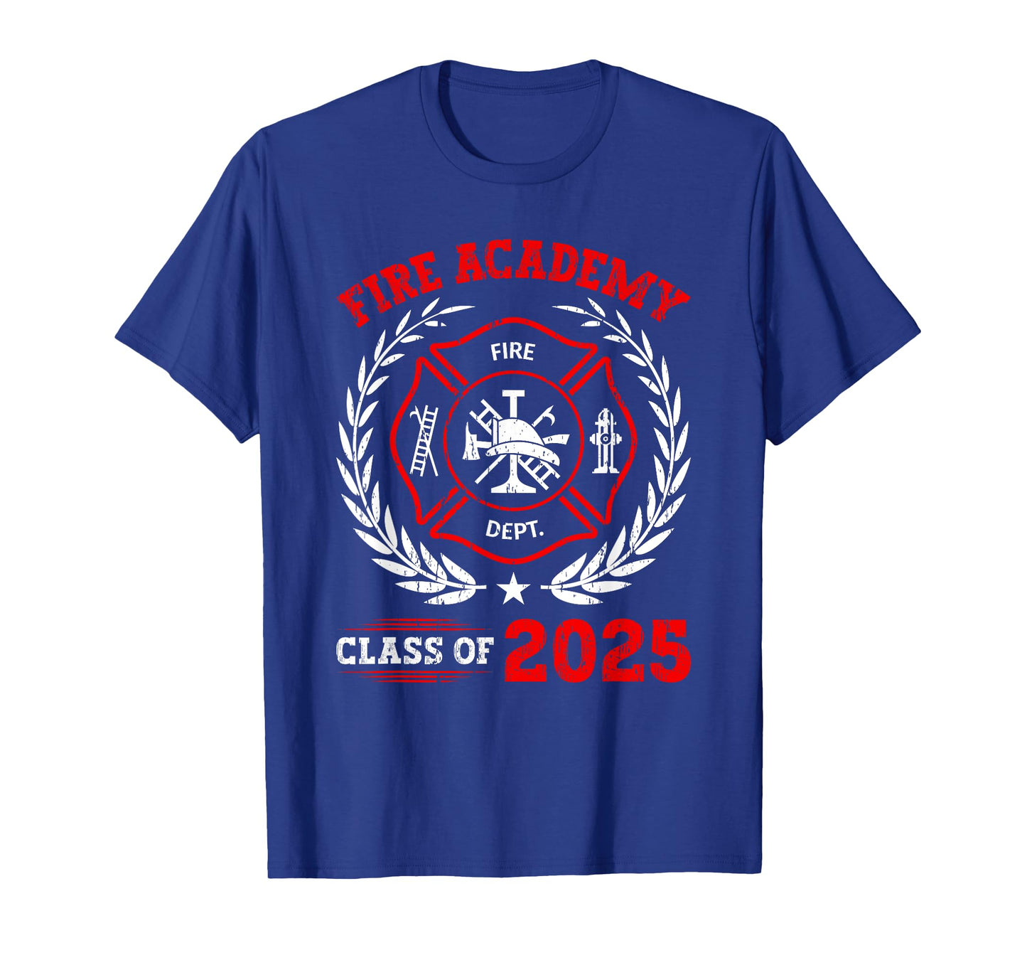 Fire Academy Class Of 2025 Graduation Future Firefighter T-Shirt