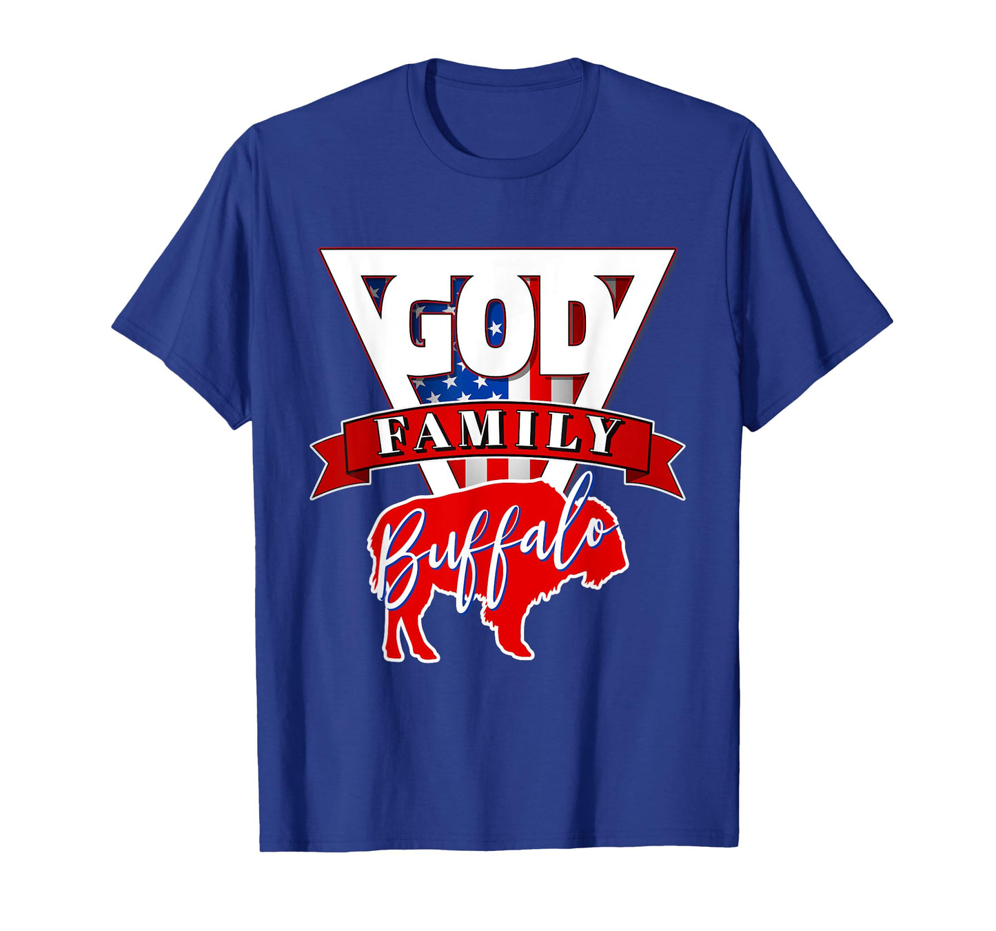 God Family Buffalo | 716 BFLO WNY Community Pride Design T-Shirt