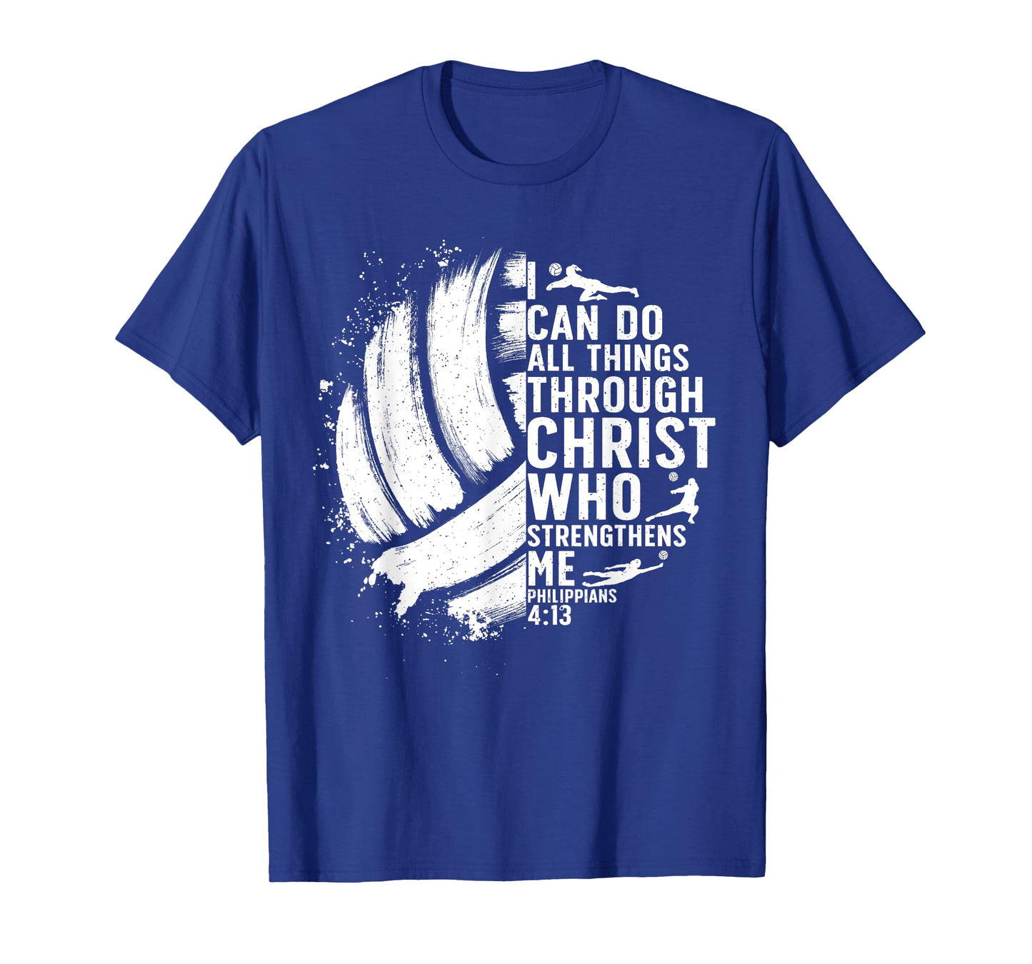 Funny Volleyball Christian Design For Men Women Boys Girls T-Shirt