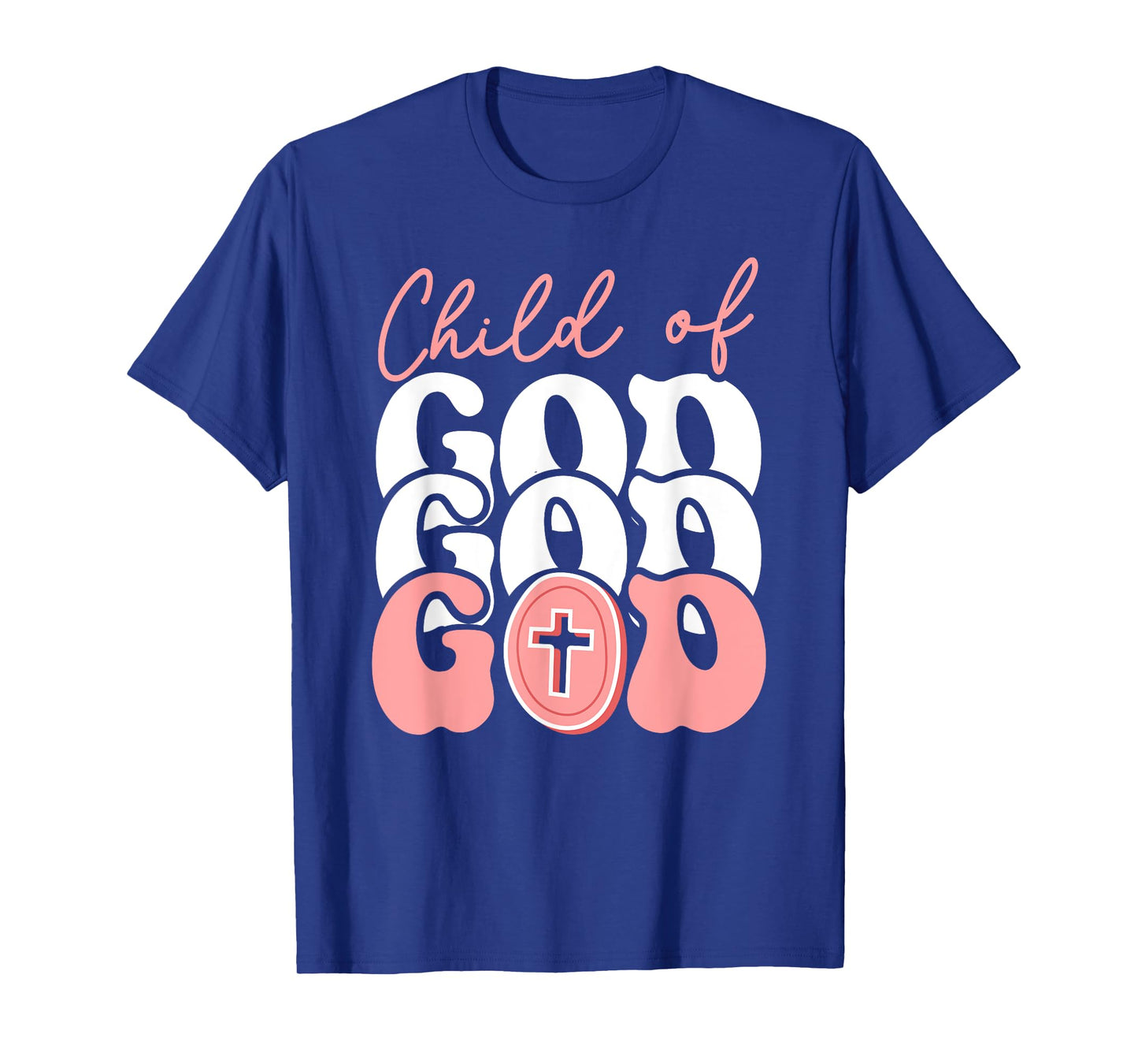 A Child of God The Way The Truth The Life Jesus Cross Lion T-Shirt