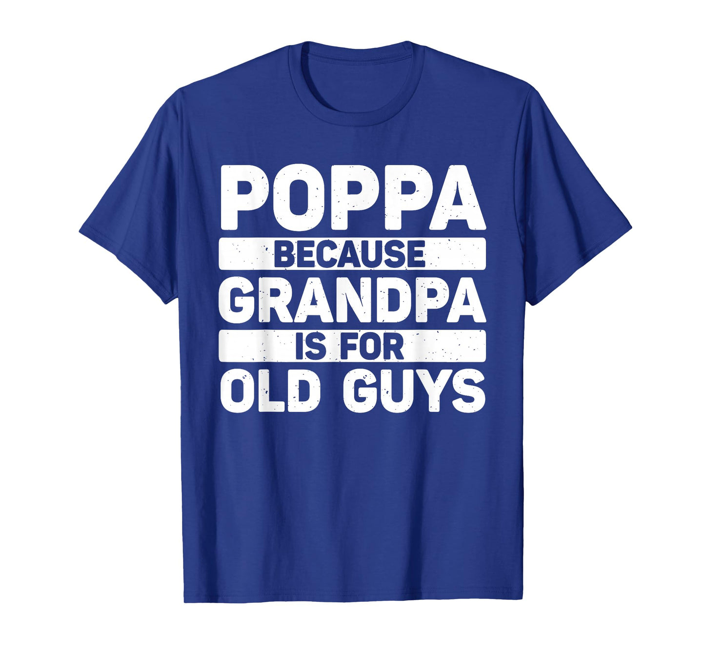 Poppa Design For Grandpa From Grandkids Father's Day Poppa T-Shirt