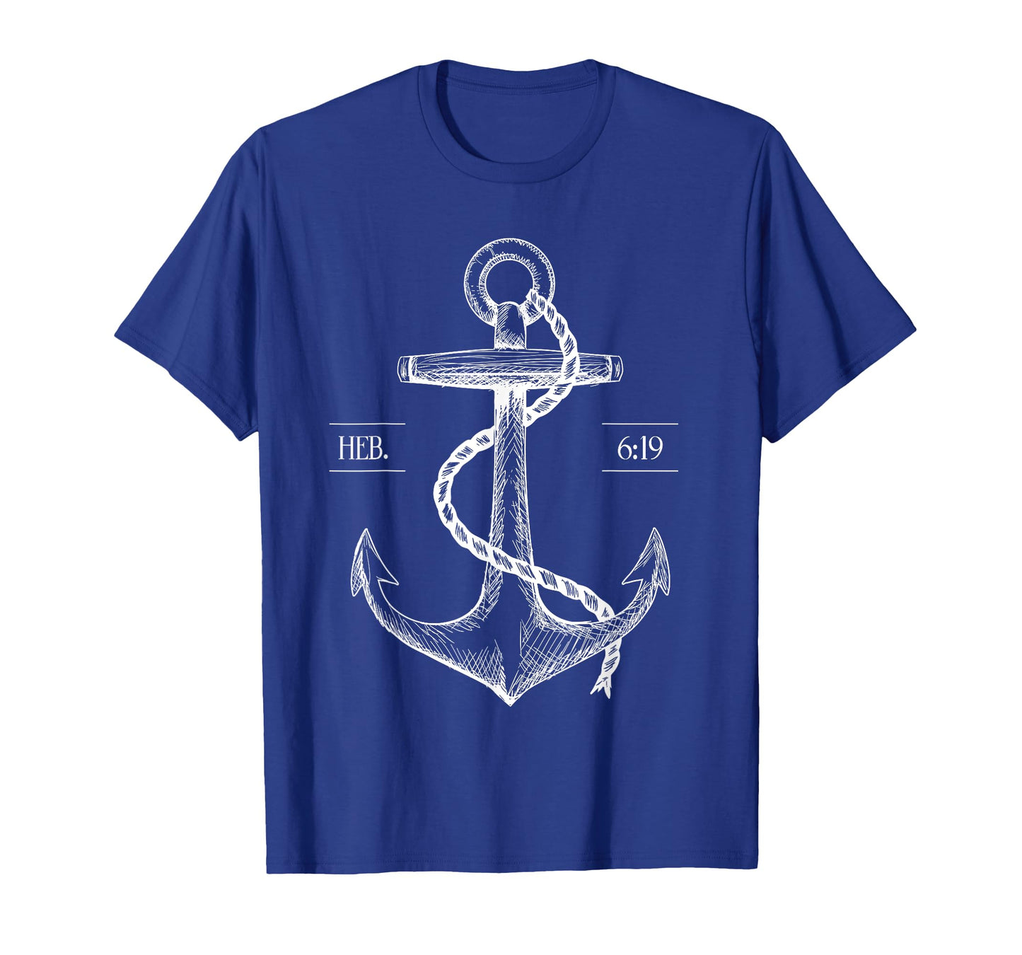Jesus Is the Anchor of My Soul Hope Faith Anchored T Shirt T-Shirt
