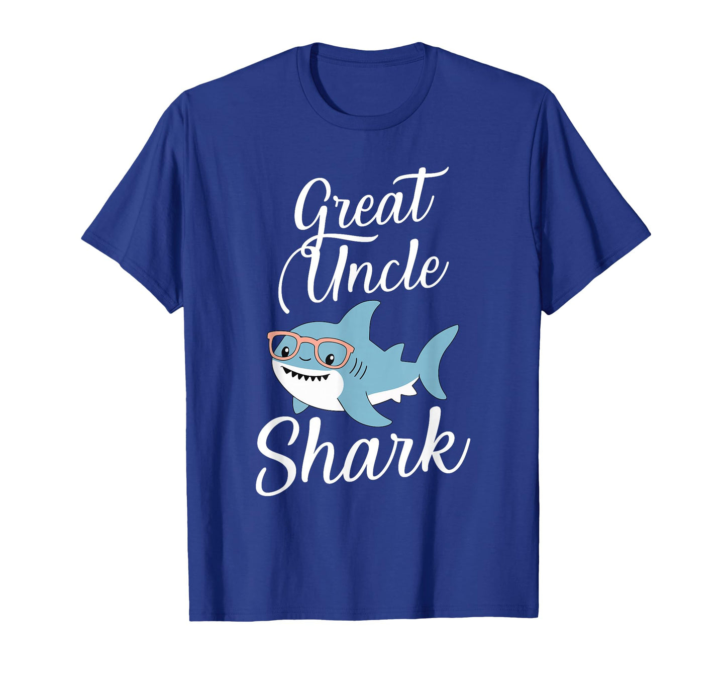 Great Uncle Shark Funny Matching Family T-Shirt