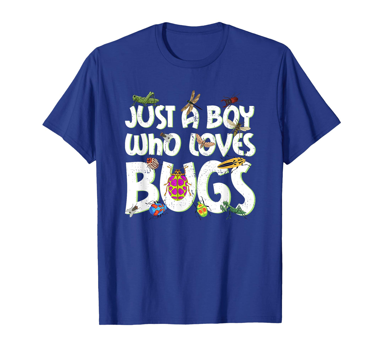 Just A Boy Who Loves Bugs Funny Kids Boys T-Shirt