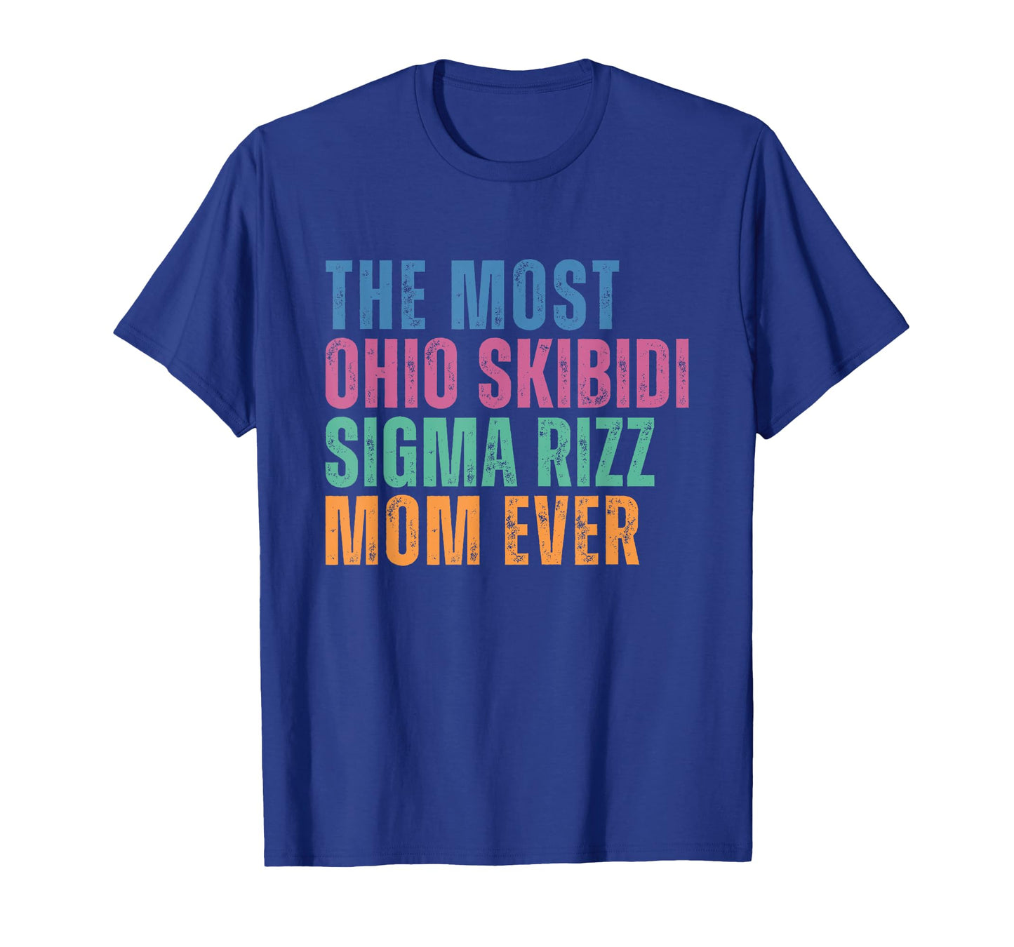 Funny Mothers Day Skibidi Rizz Mom Trendy Sigma Mom Meme T-Shirt